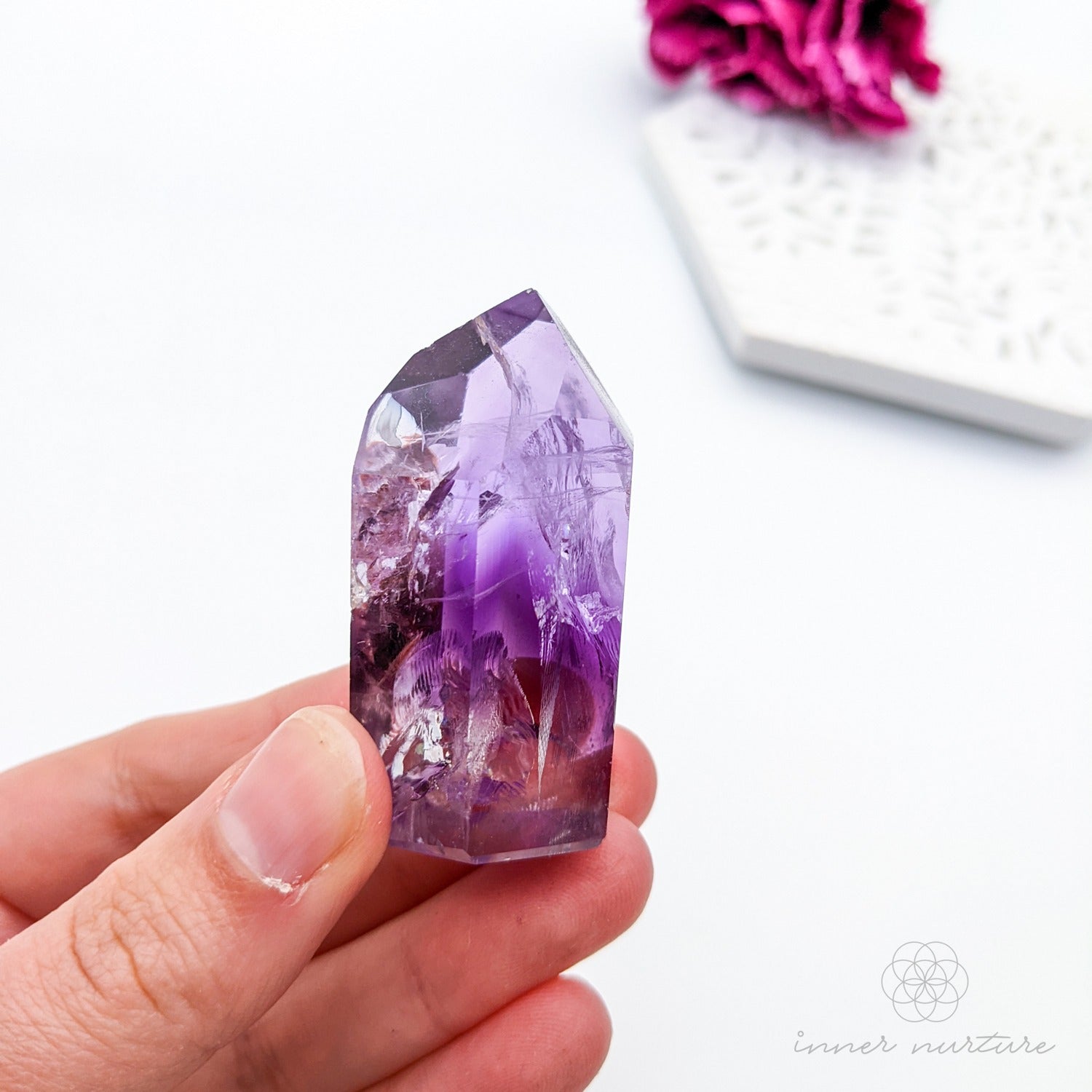 amethyst point - inner nurture online crystal shop