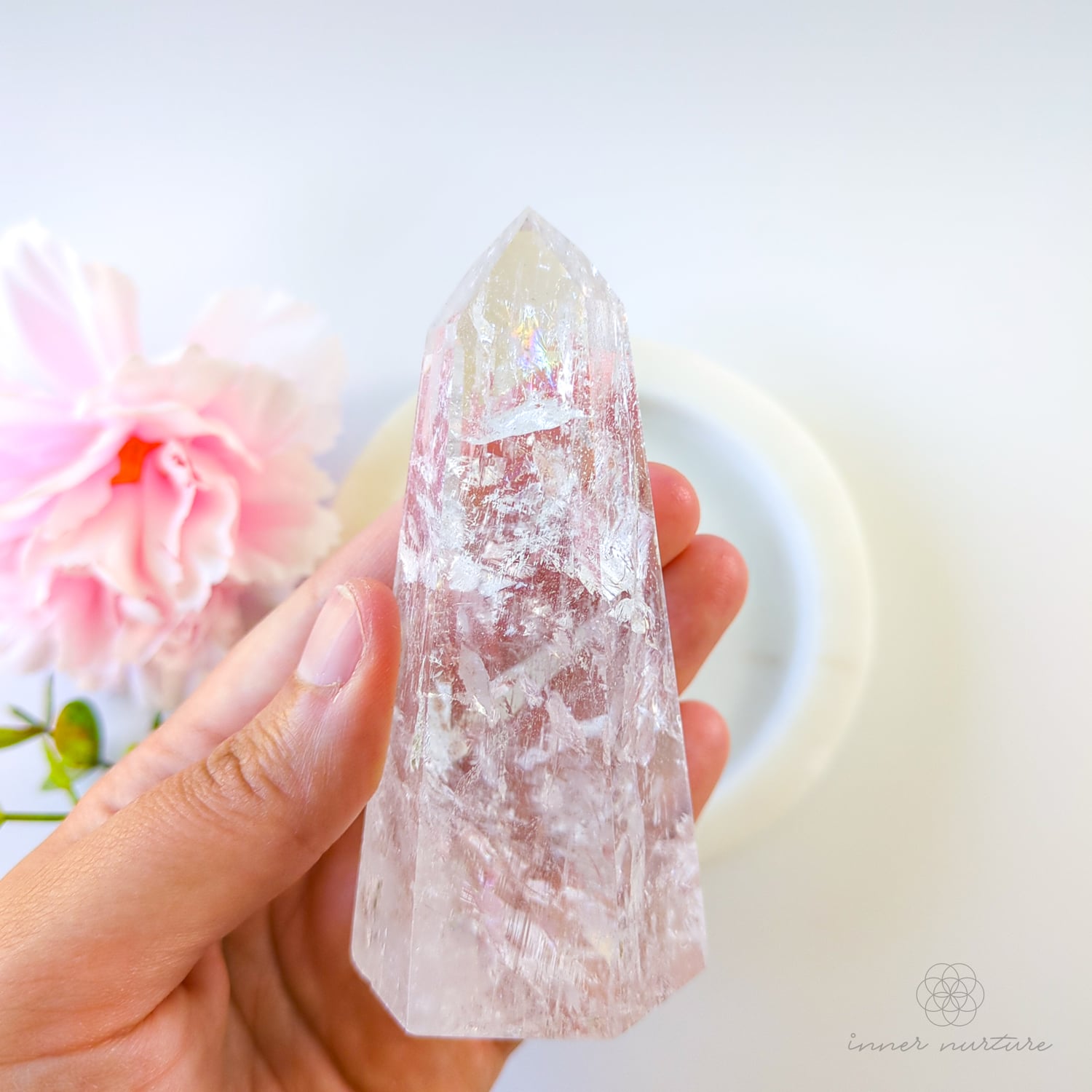 Clear Quartz Tower | #1 - Inner Nurture crystals australia