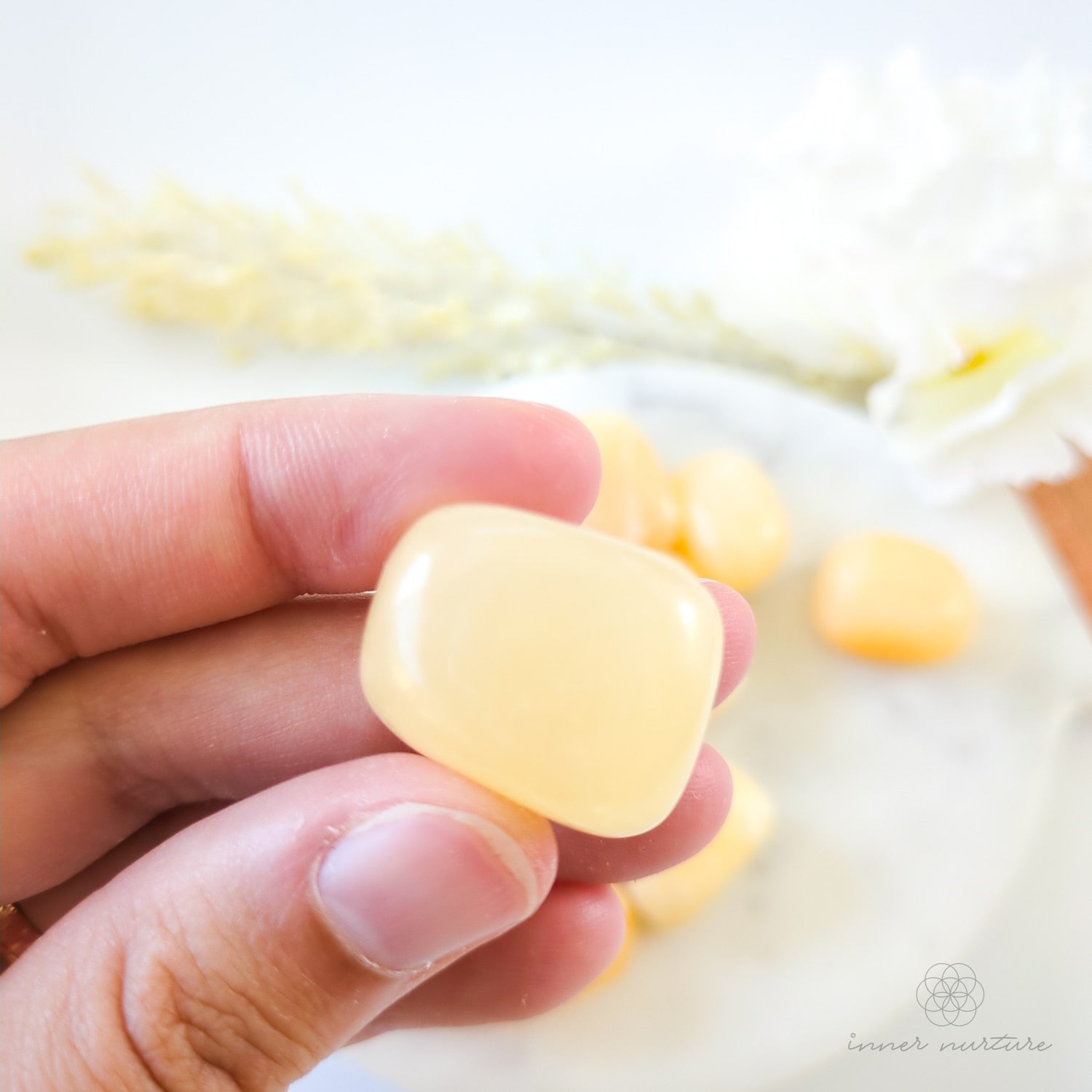 Yellow Calcite Tumble | Crystal Shop Australia - Inner Nurture