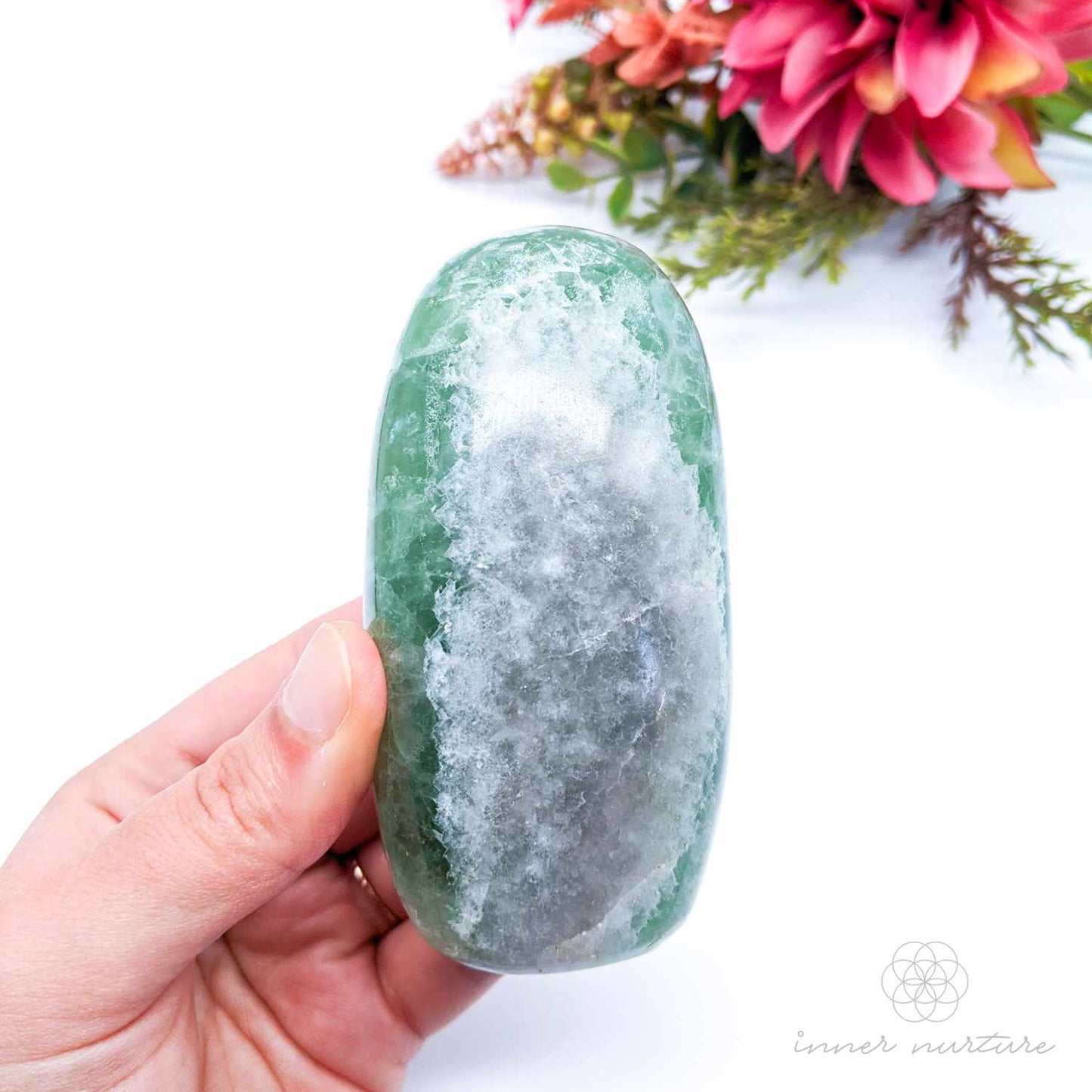 Green Fluorite Polished Free Form - #1 | Crystal Shop Australia - Inner Nurture