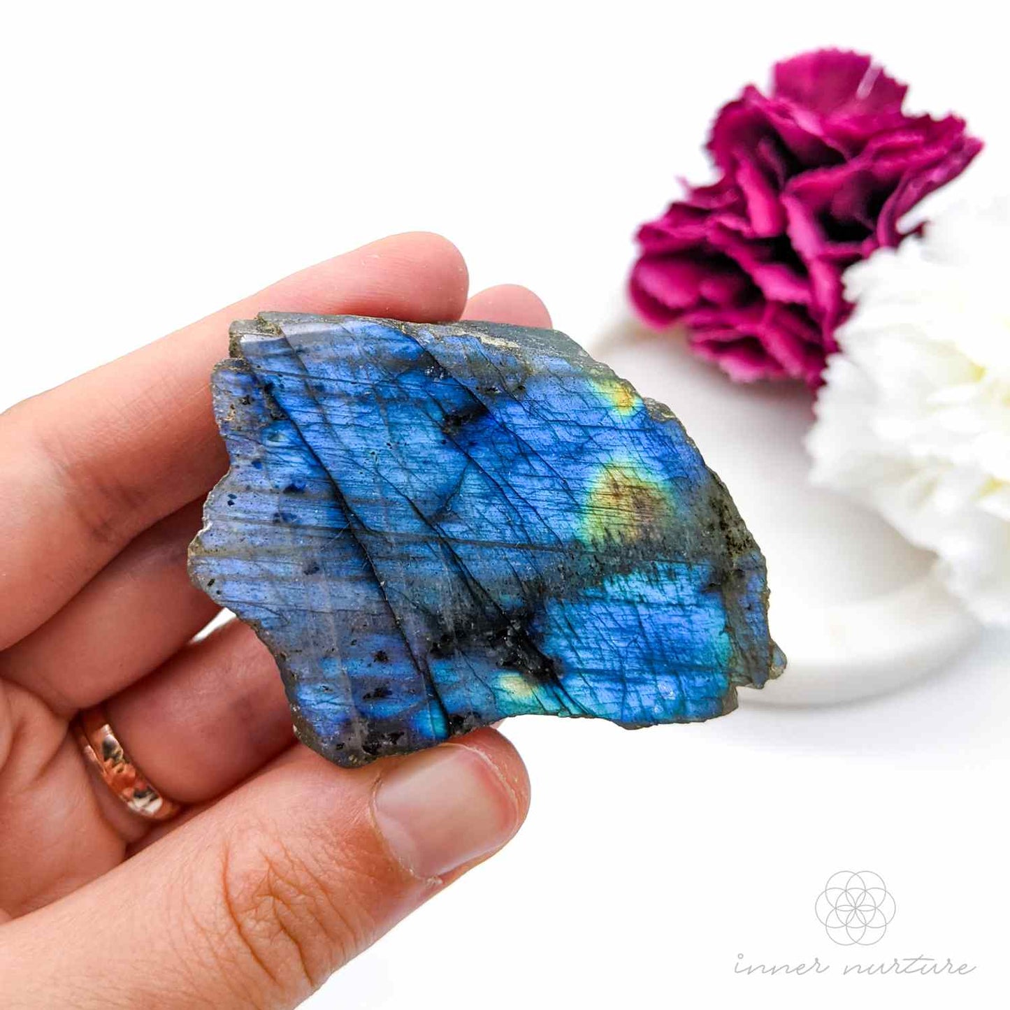 Labradorite Polished Specimen - #7 | Crystal Shop Australia - Inner Nurture