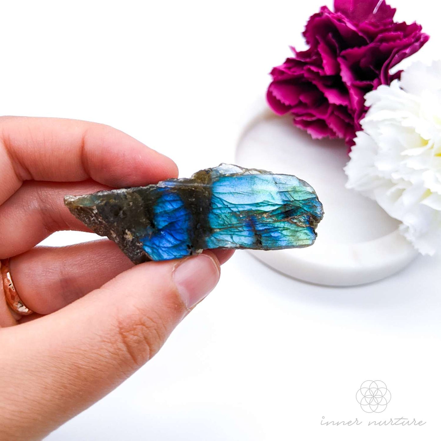 Labradorite Polished Specimen - #8 | Crystal Shop Australia - Inner Nurture
