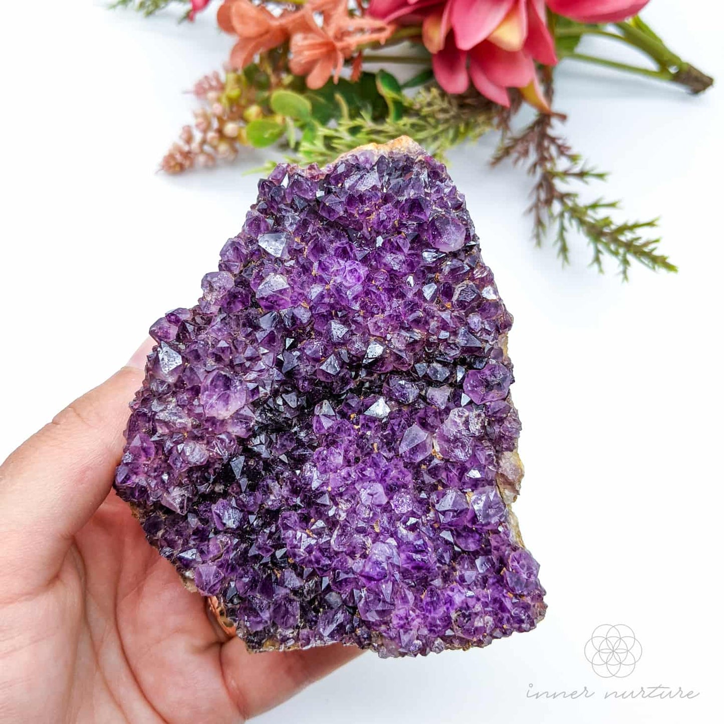 Amethyst Cluster - #3 | Crystal Shop Australia - Inner Nurture