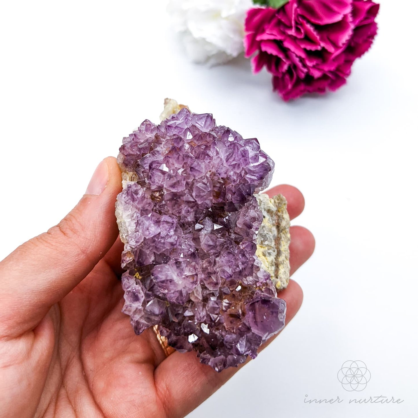 Spirit Quartz Cluster - #6 | Crystal Shop Australia - Inner Nurture