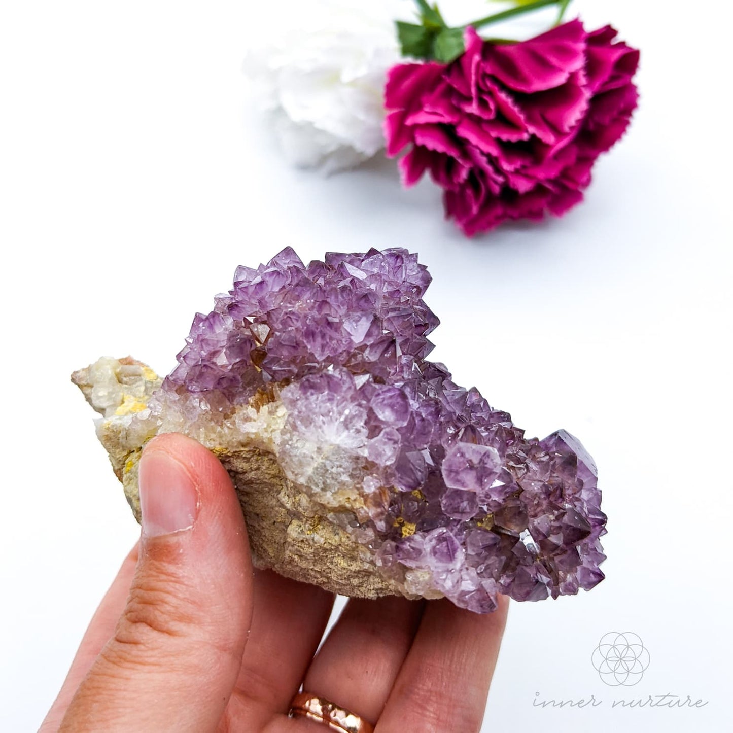 Spirit Quartz Cluster - #6 | Crystal Shop Australia - Inner Nurture