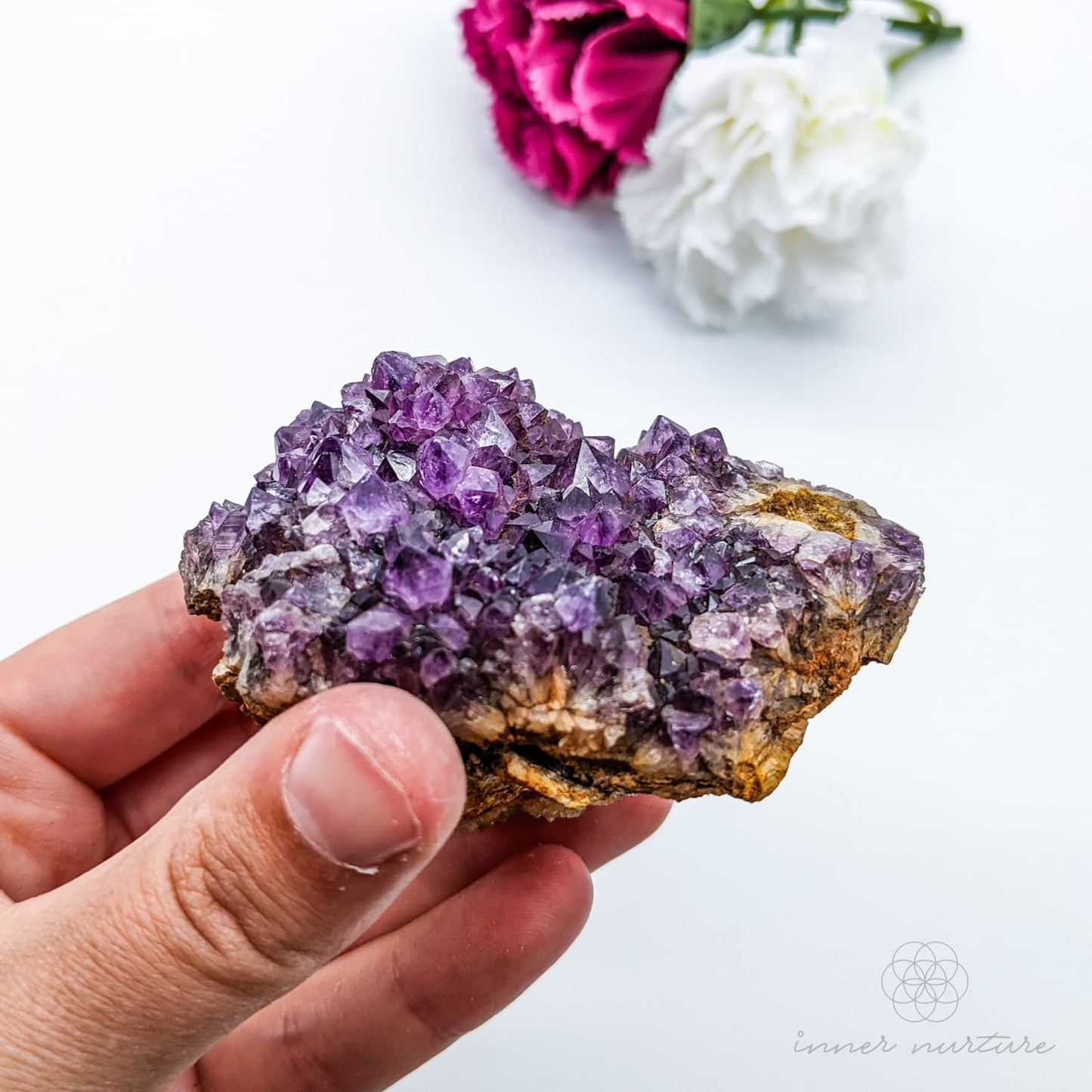 Amethyst Cluster - #10 | Crystal Shop Australia - Inner Nurture