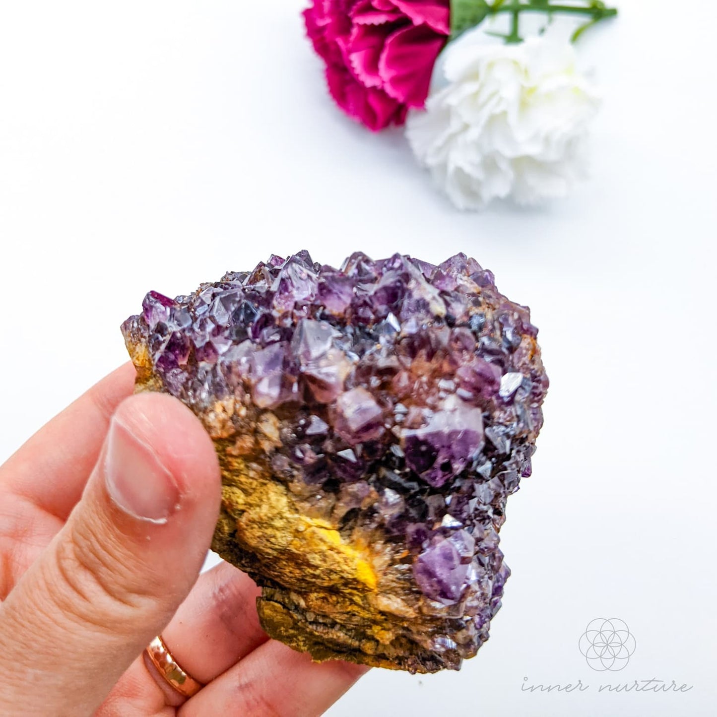 Amethyst Cluster - #12 | Crystal Shop Australia - Inner Nurture