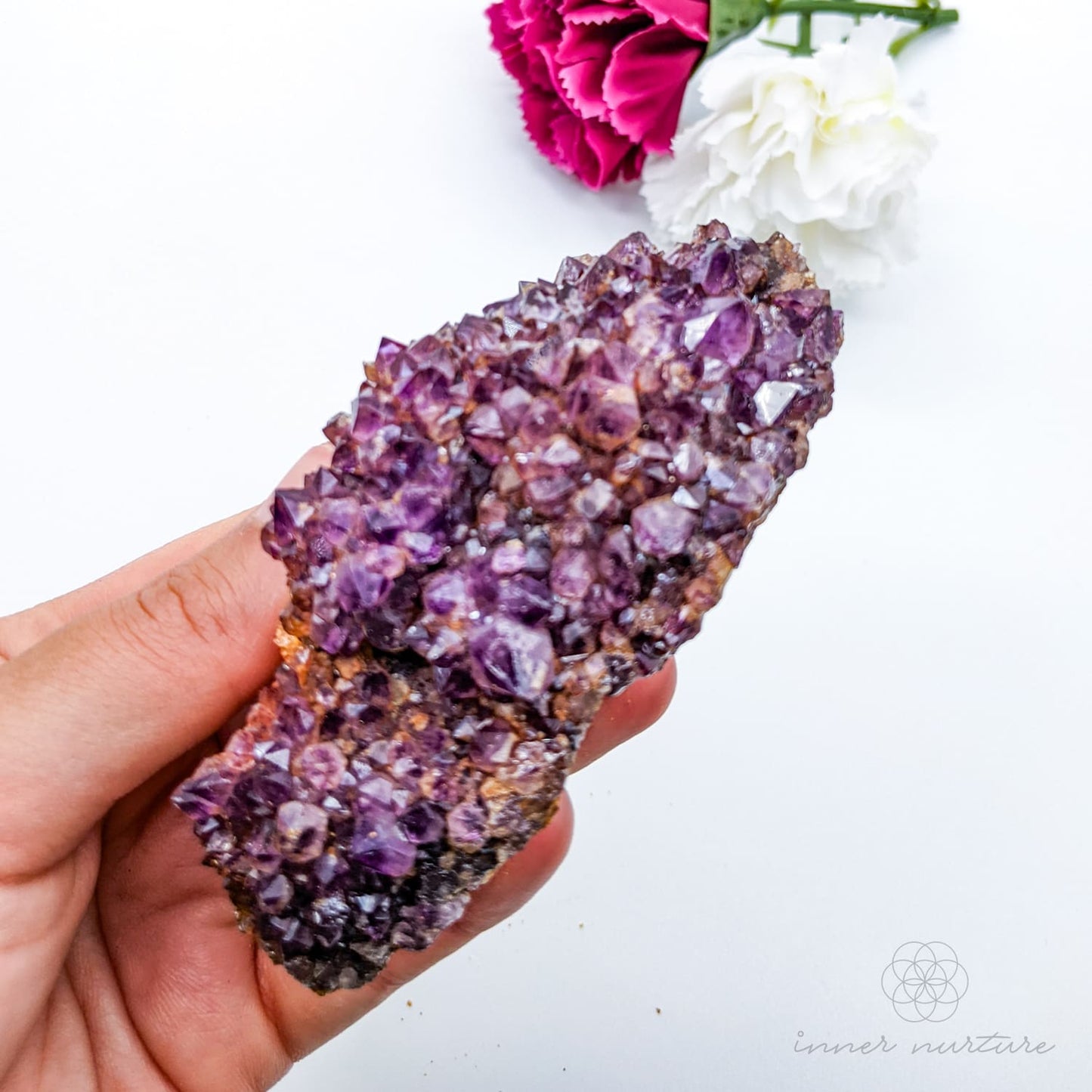 Amethyst Cluster - #13 | Crystal Shop Australia - Inner Nurture