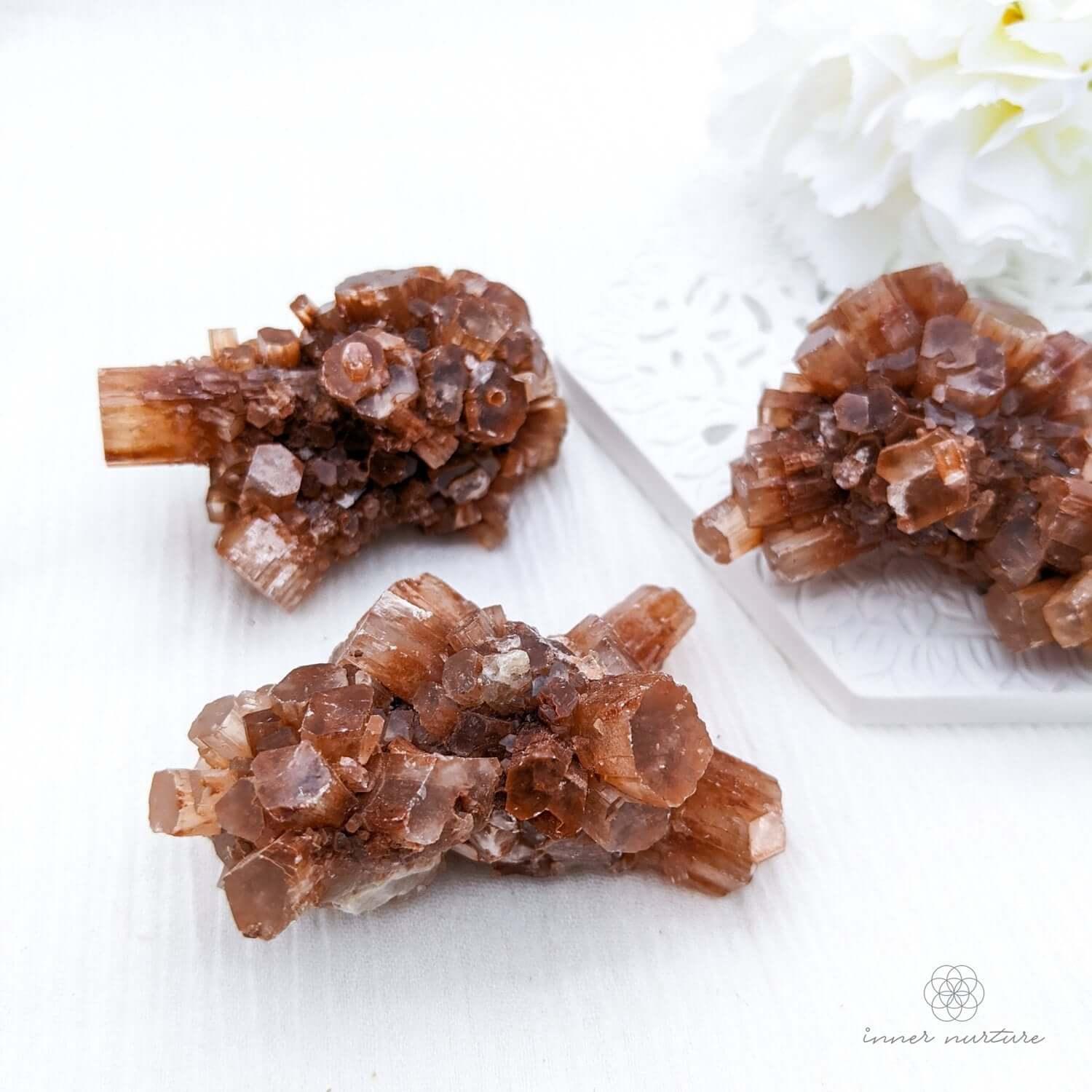 aragonite sputnik cluster - inner nurture crystals australia