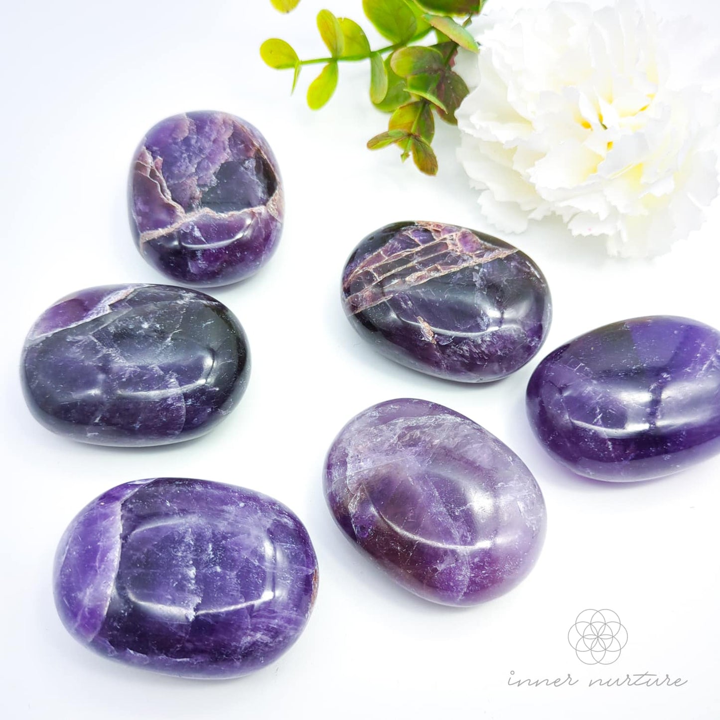 Amethyst Palm Stone | Crystal Shop Australia - Inner Nurture