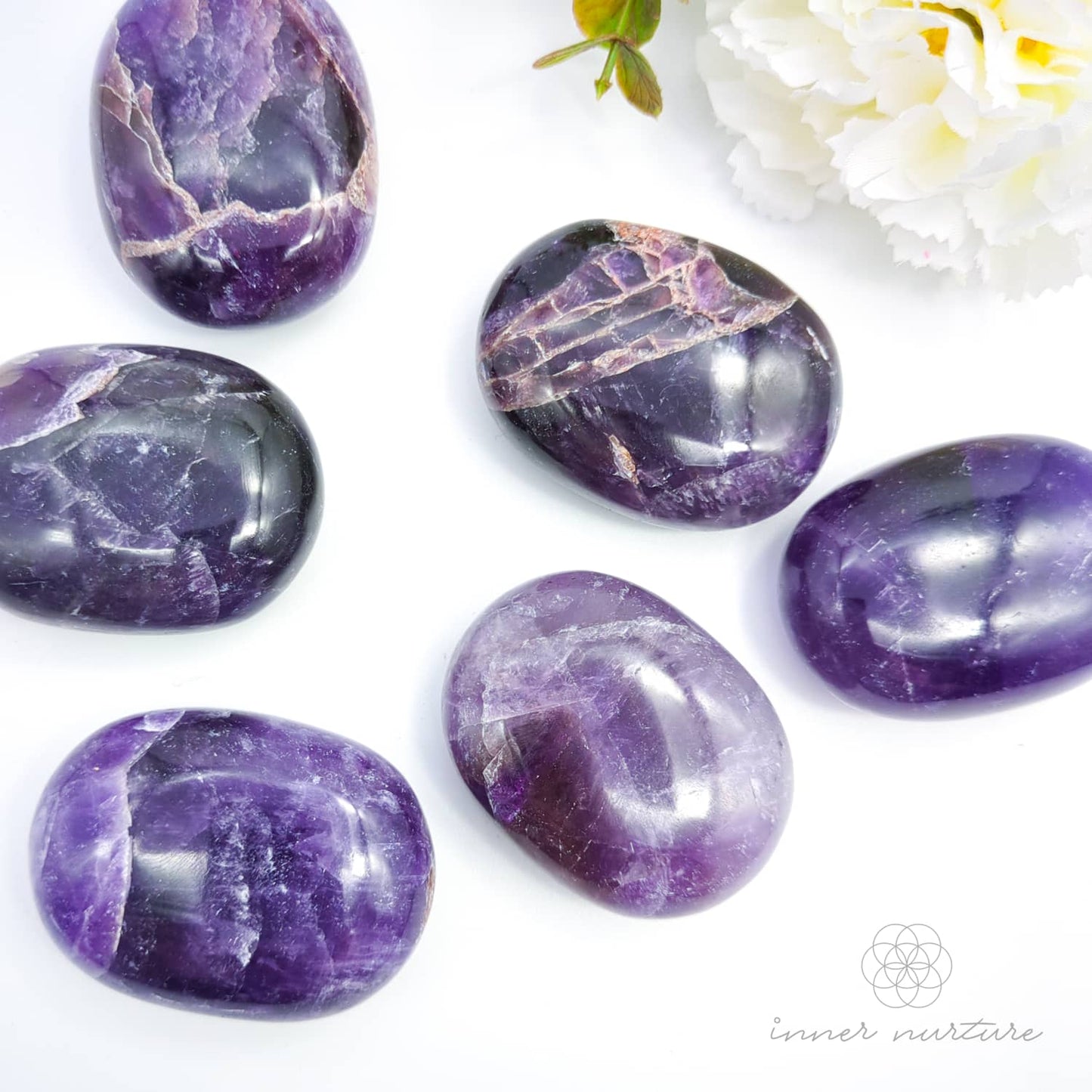 Amethyst Palm Stone | Crystal Shop Australia - Inner Nurture