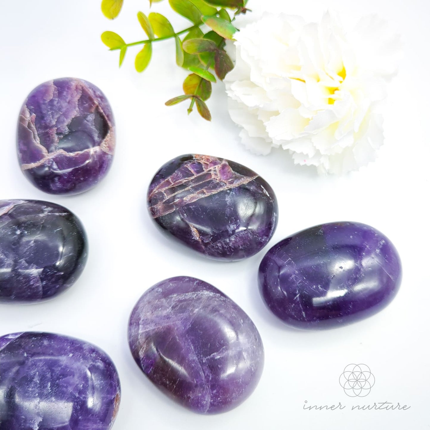 Amethyst Palm Stone | Crystal Shop Australia - Inner Nurture