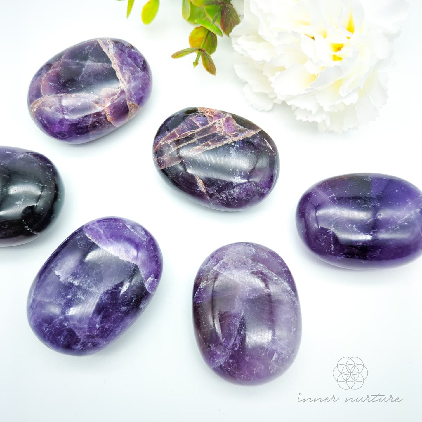 Amethyst Palm Stone | Crystal Shop Australia - Inner Nurture