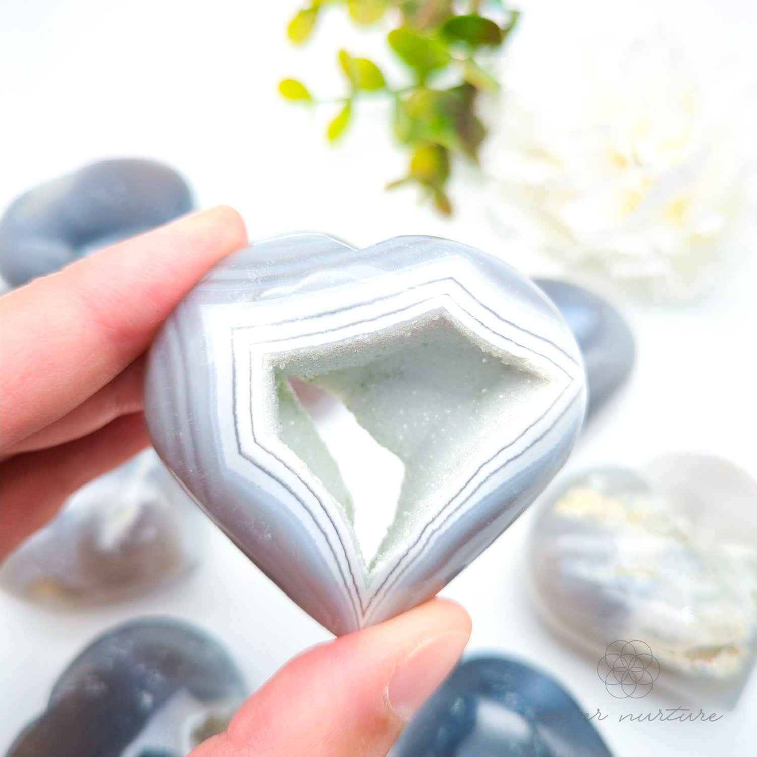 Agate Heart | Crystal Shop Australia - Inner Nurture