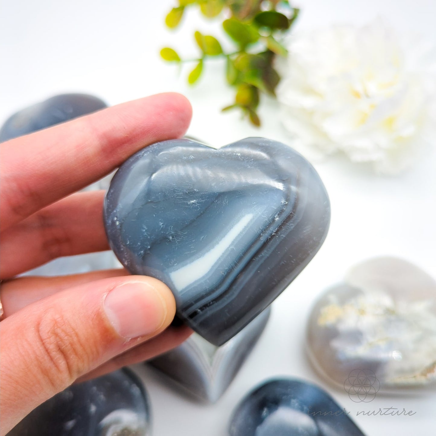 Agate Heart | Crystal Shop Australia - Inner Nurture