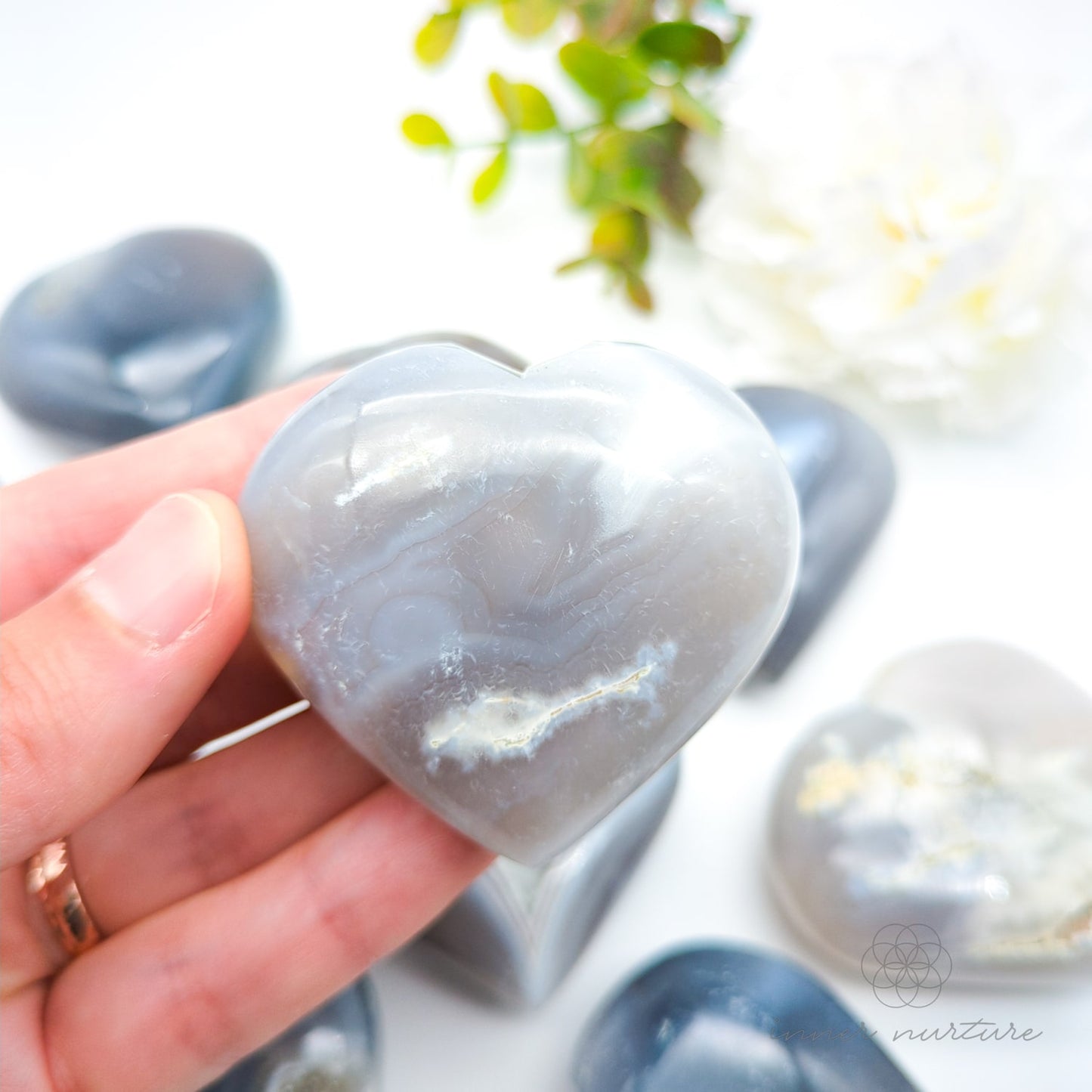 Agate Heart | Crystal Shop Australia - Inner Nurture