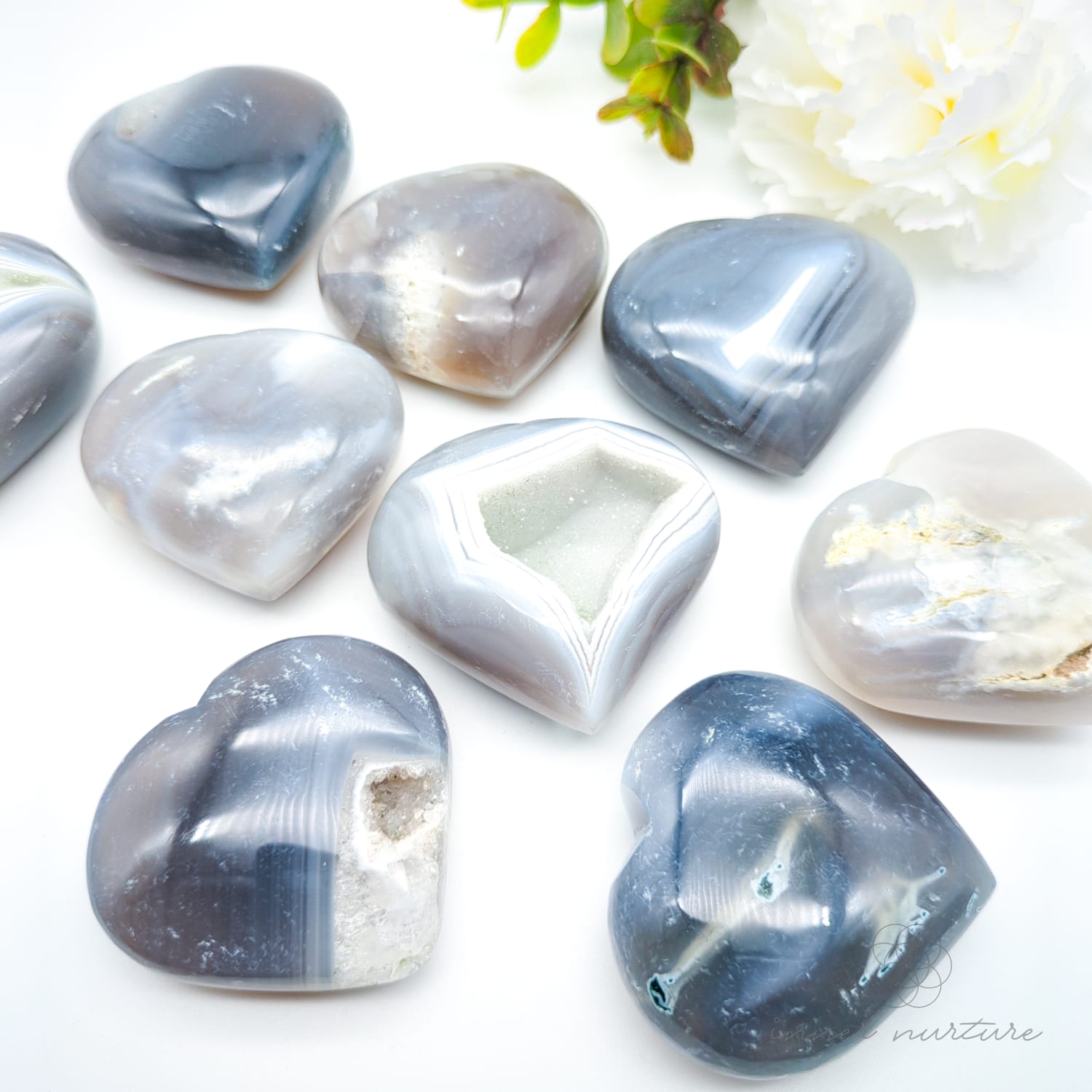 Agate Heart | Crystal Shop Australia - Inner Nurture