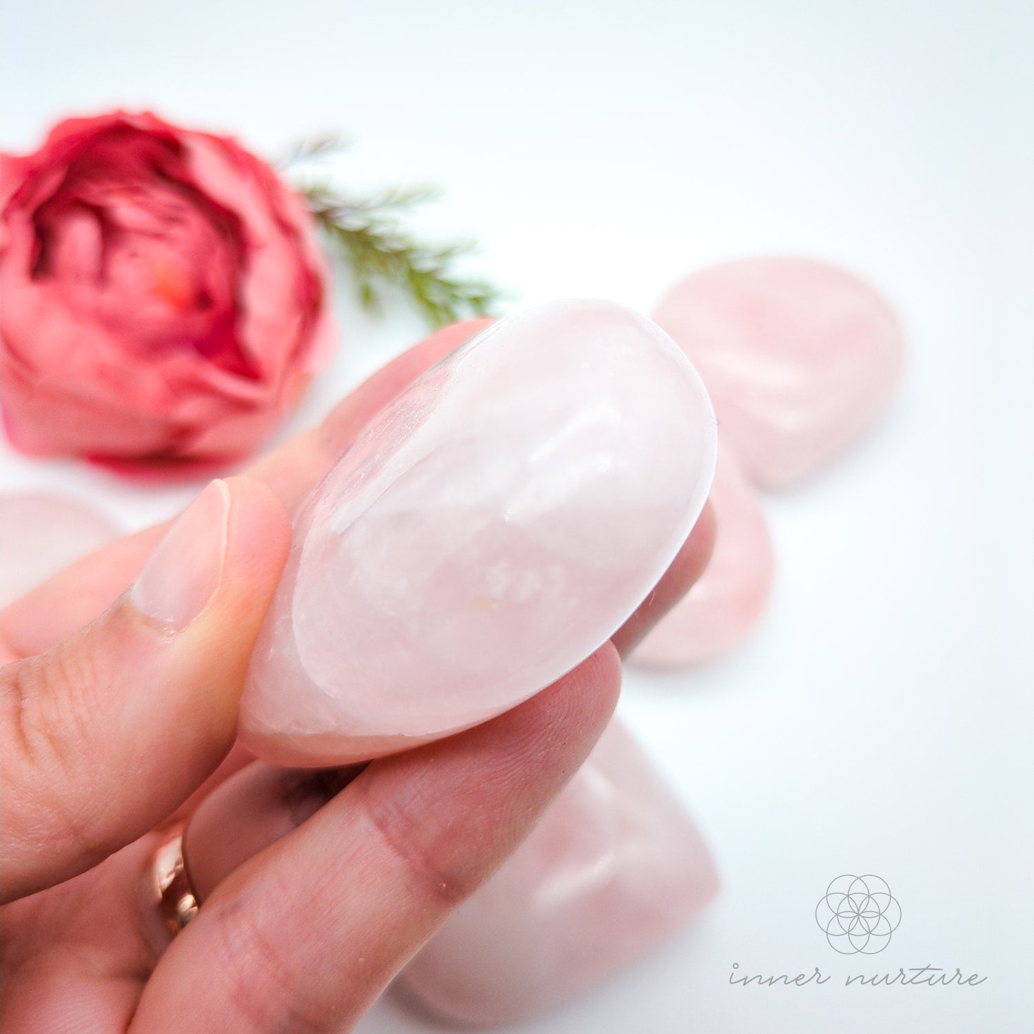 Rose Quartz Heart | Crystal Shop Australia - Inner Nurture