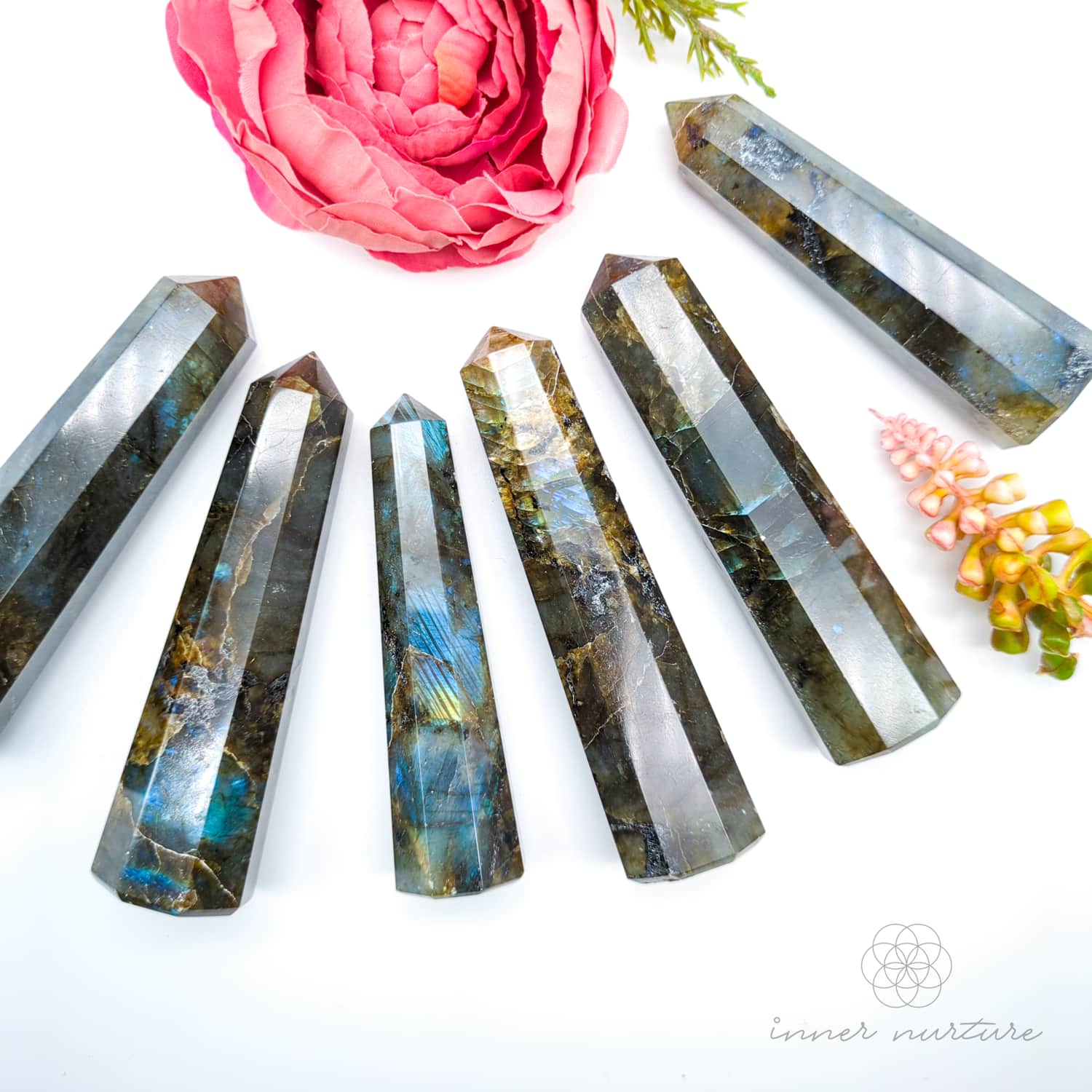 Labradorite Generator Tower | Crystal Shop Australia - Inner Nurture