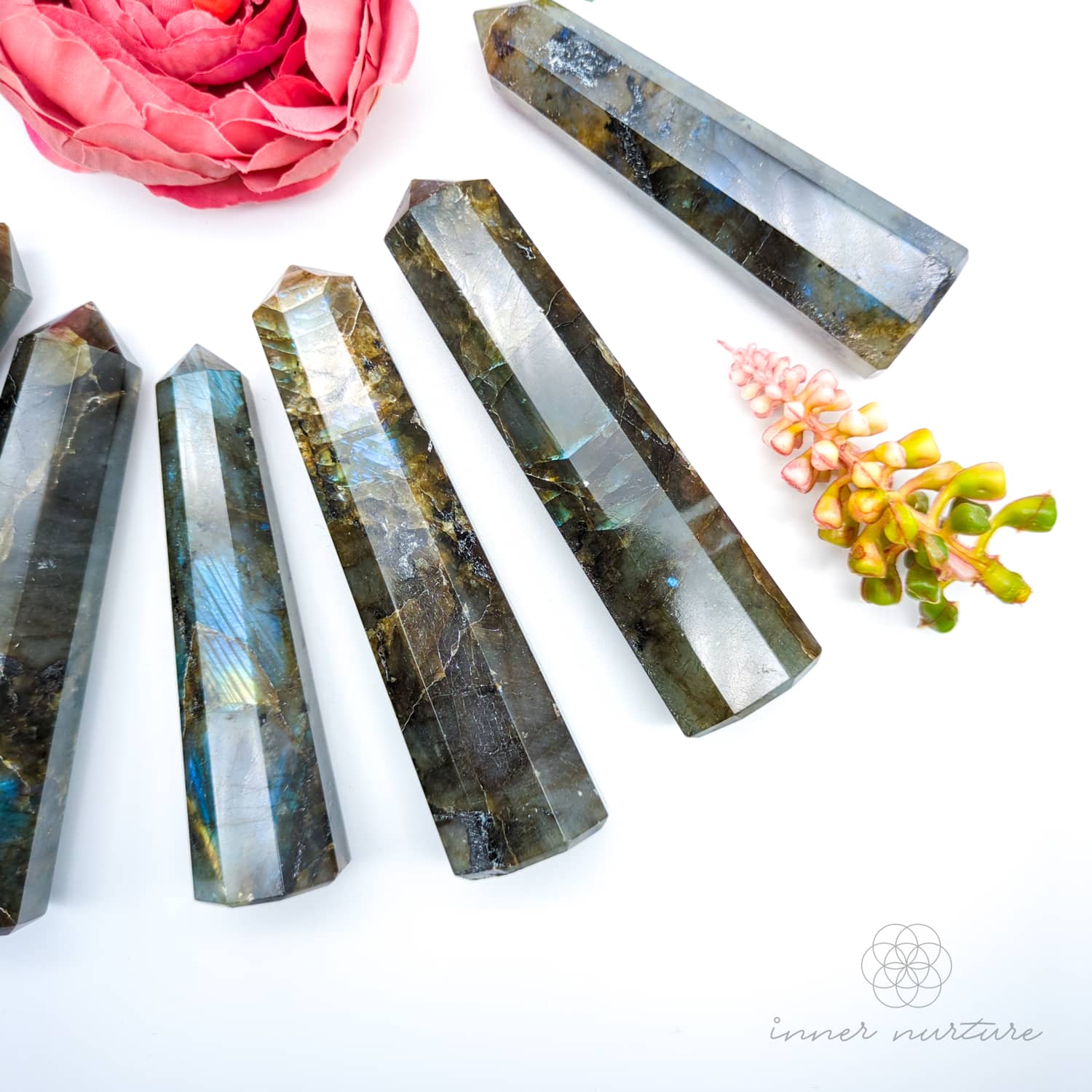 Labradorite Generator Tower | Crystal Shop Australia - Inner Nurture