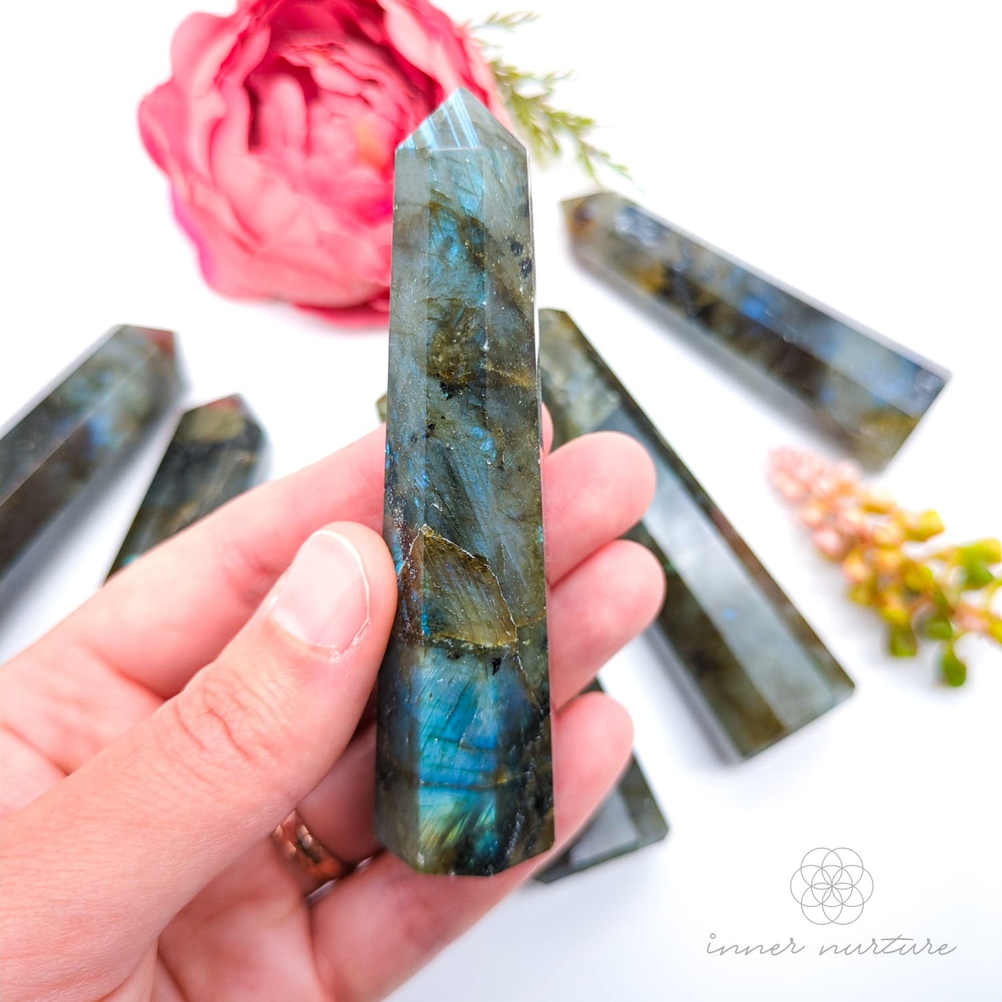 Labradorite Generator Tower | Crystal Shop Australia - Inner Nurture