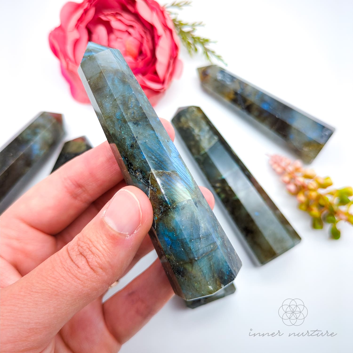 Labradorite Generator Tower | Crystal Shop Australia - Inner Nurture