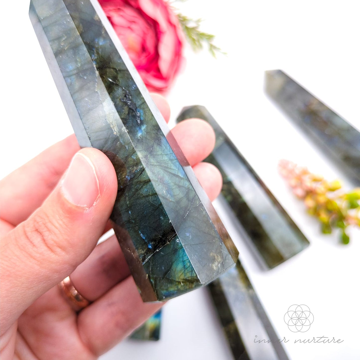 Labradorite Generator Tower | Crystal Shop Australia - Inner Nurture