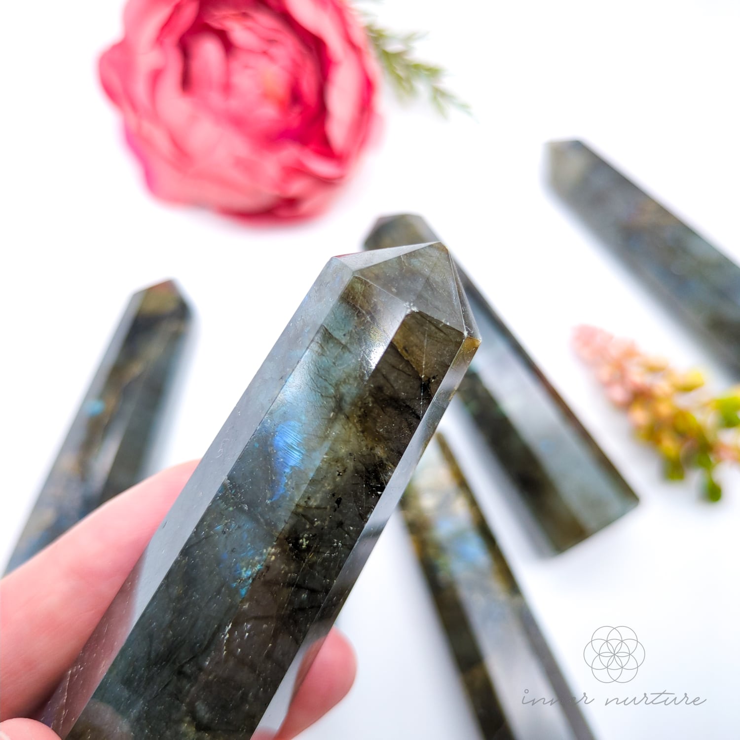 Labradorite Generator Tower | Crystal Shop Australia - Inner Nurture