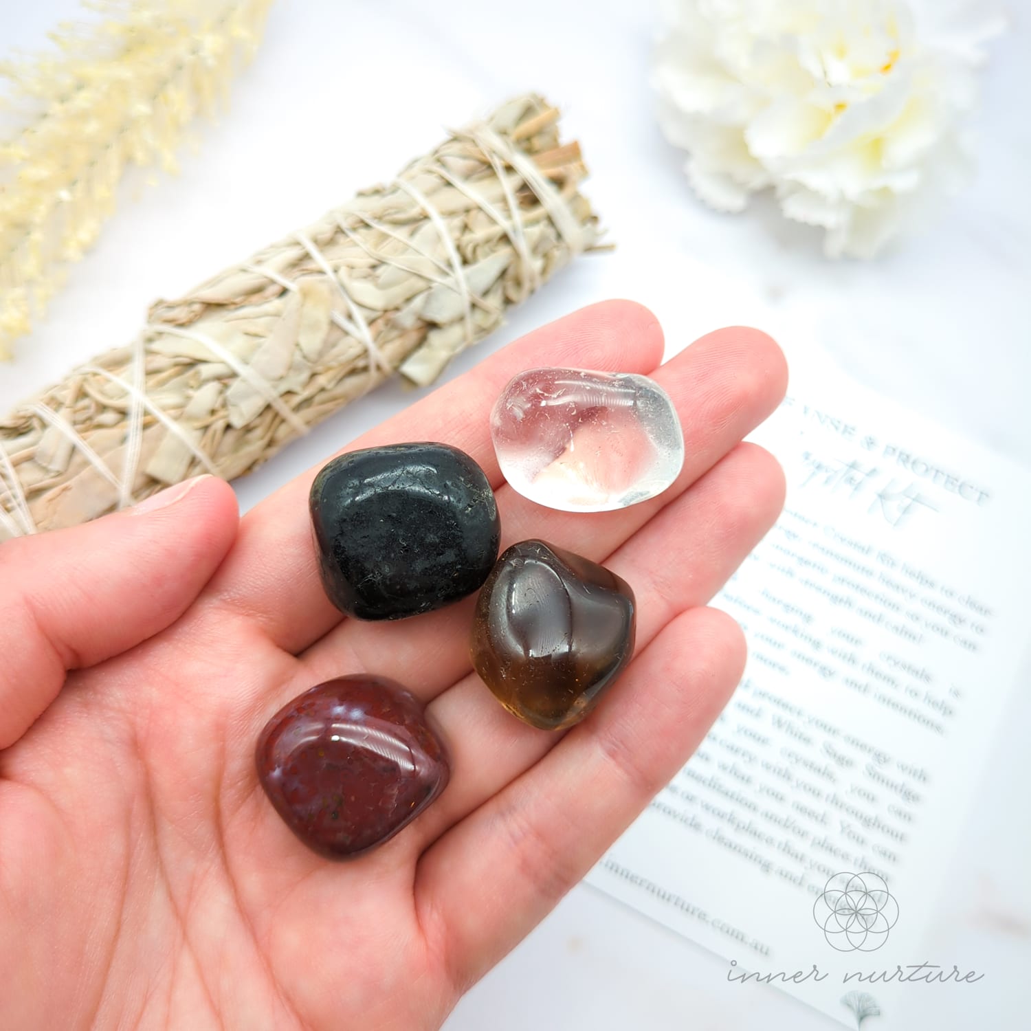 Cleanse & Protect Crystal Kit | Crystal Shop Australia - Inner Nurture