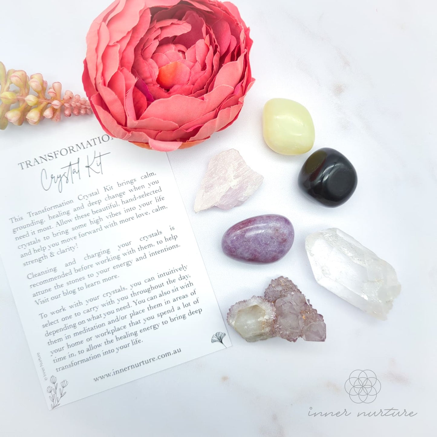 Transformation Crystal Kit | Crystal Shop Australia - Inner Nurture