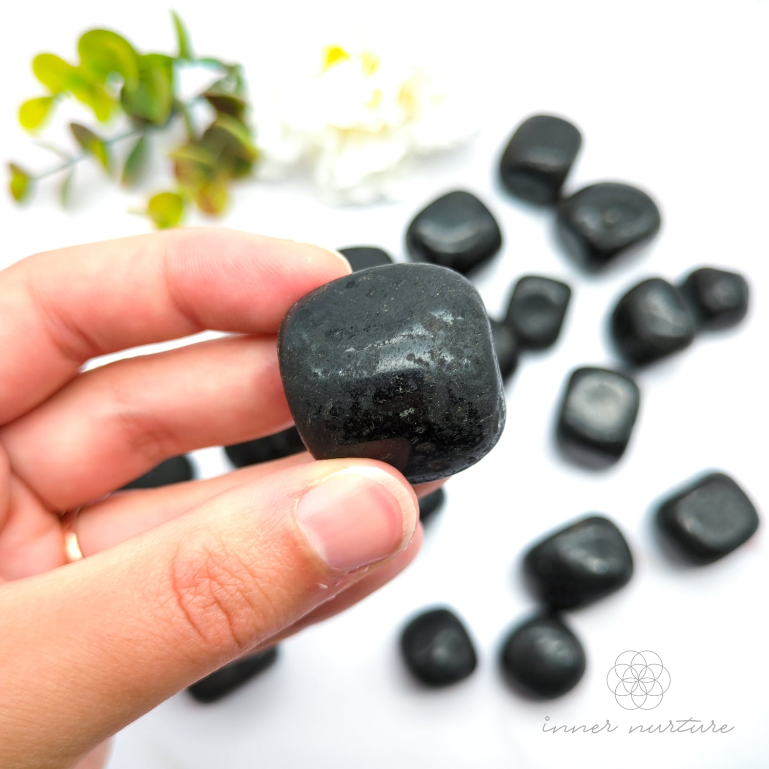 Black Tourmaline Tumble | Crystal Shop Australia - Inner Nurture