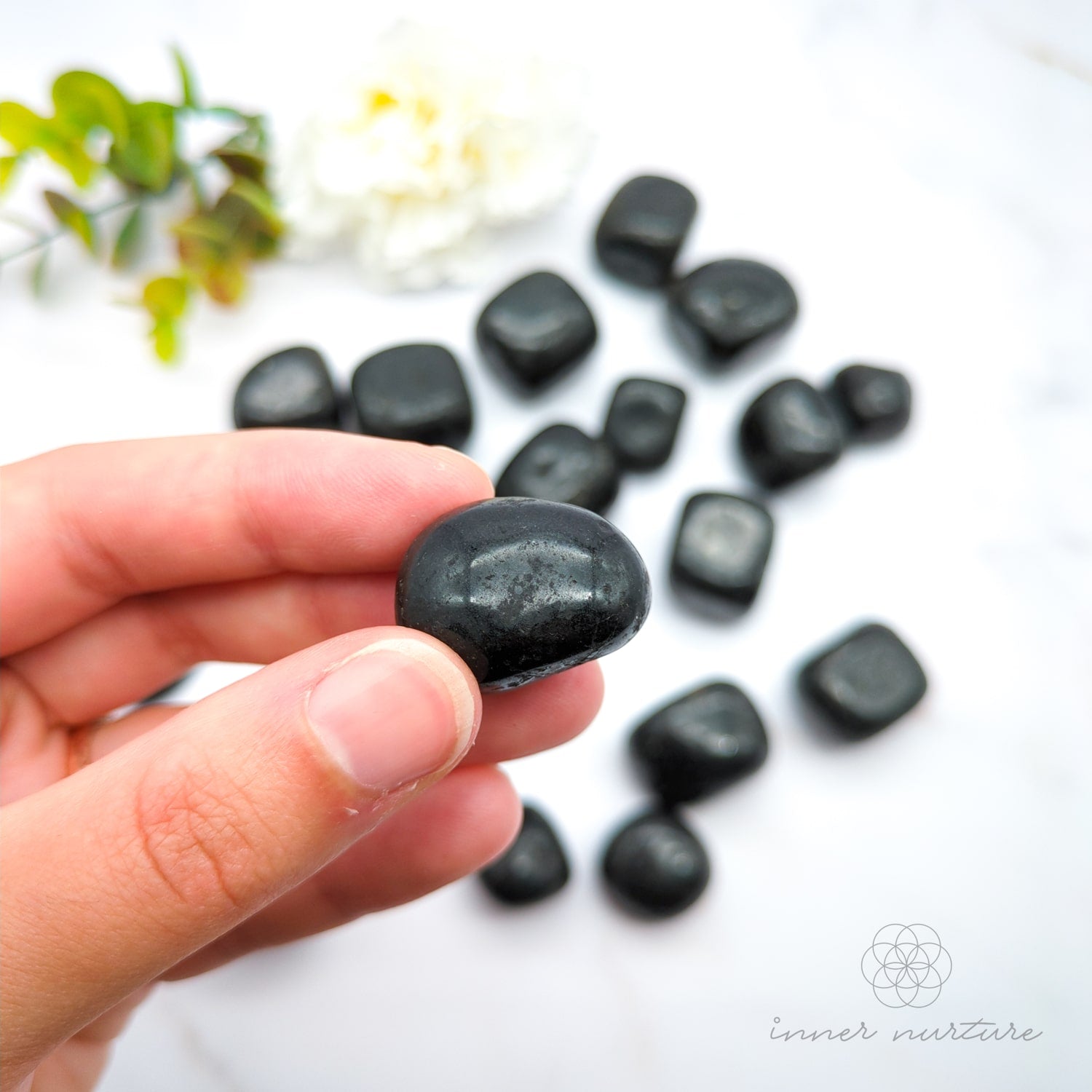 Black Tourmaline Tumble | Crystal Shop Australia - Inner Nurture