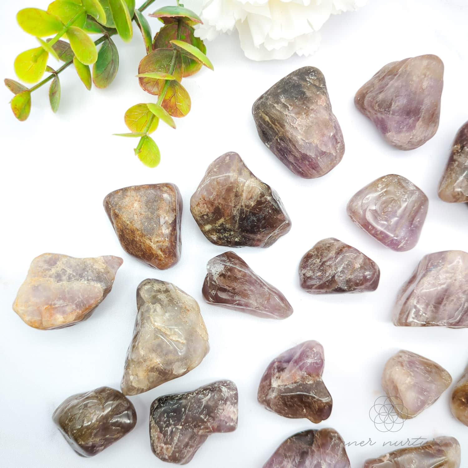 Amethyst With Inclusions Semi-Tumble (Super Seven) | Crystal Shop Australia - Inner Nurture