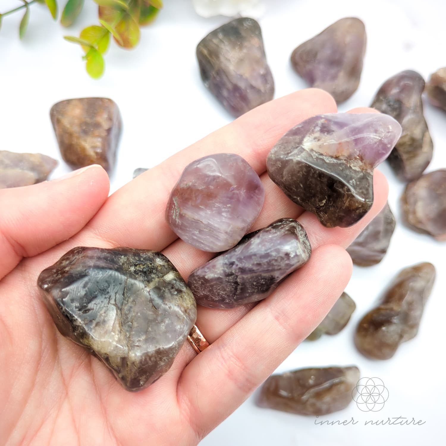 Amethyst With Inclusions Semi-Tumble (Super Seven) | Crystal Shop Australia - Inner Nurture