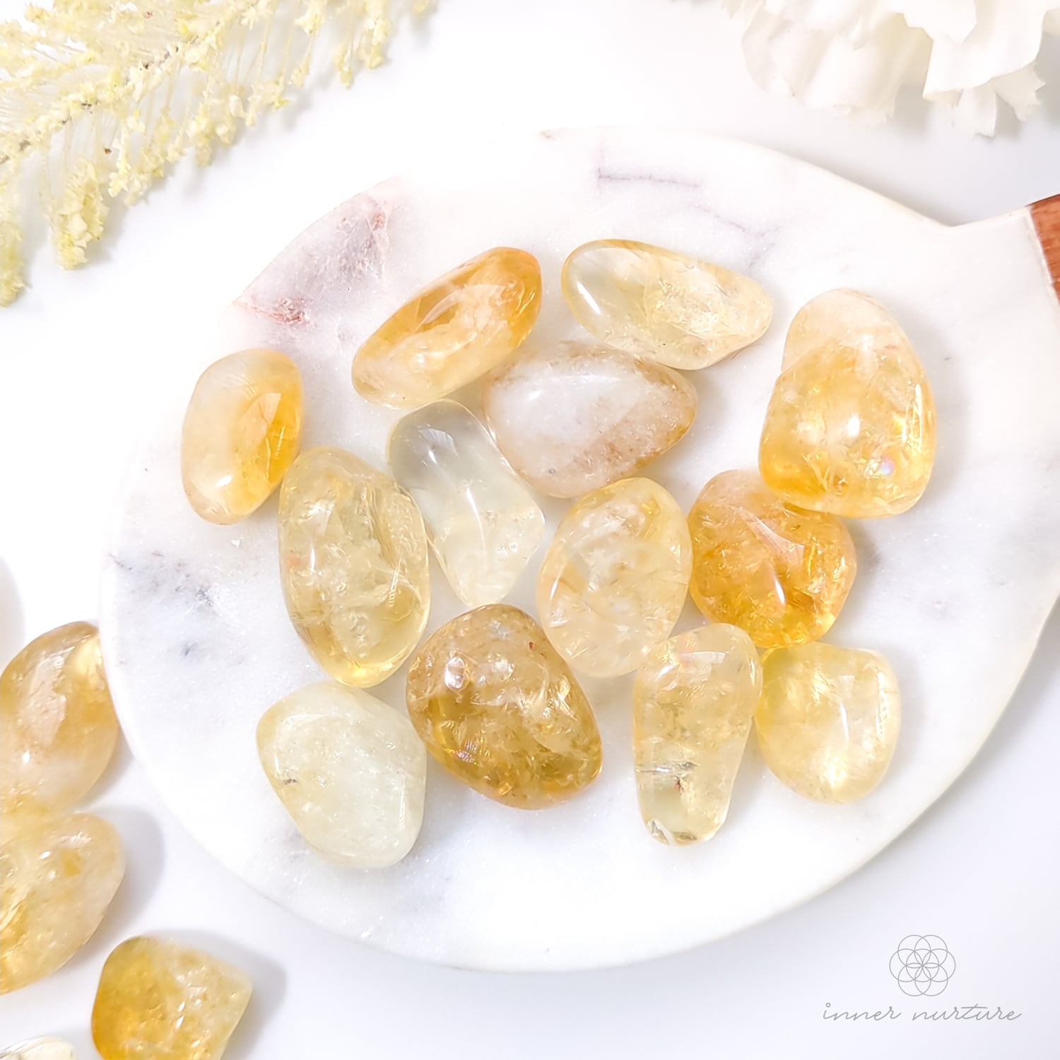Citrine Tumble - Inner Nurture | Crystal Shop Australia 