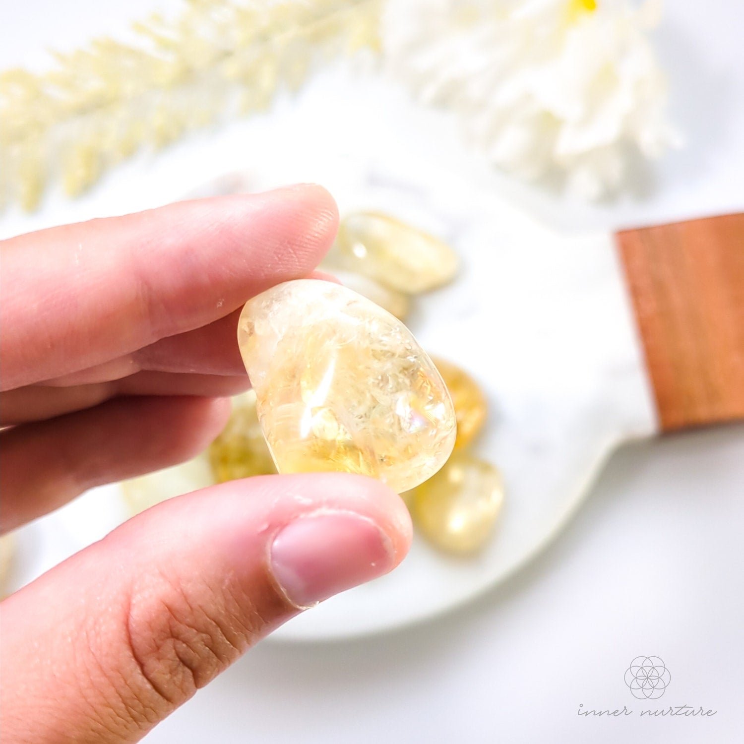 Citrine Tumble - Inner Nurture | Crystal Shop Australia 
