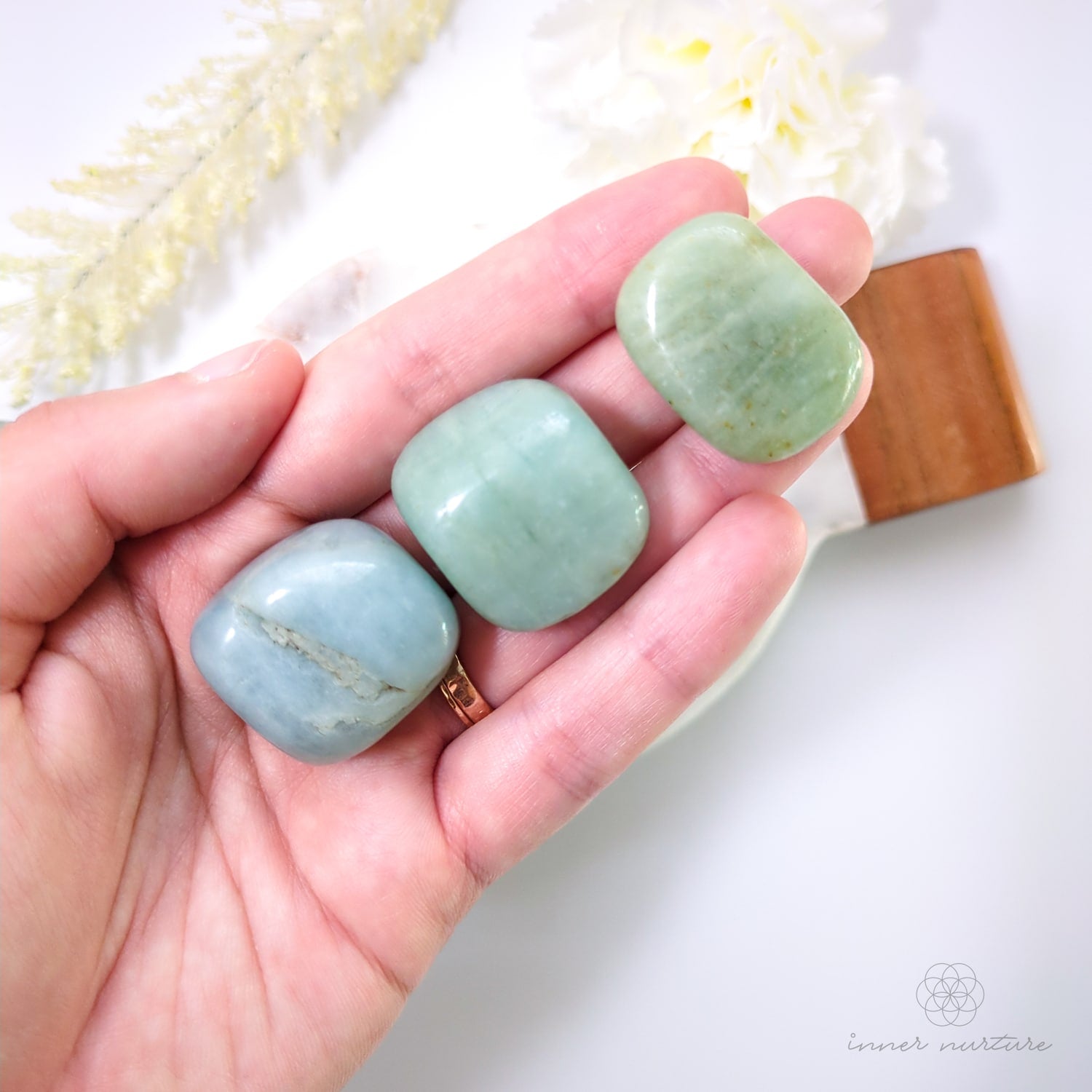 Aquamarine Tumble | Crystal Shop Australia - Inner Nurture