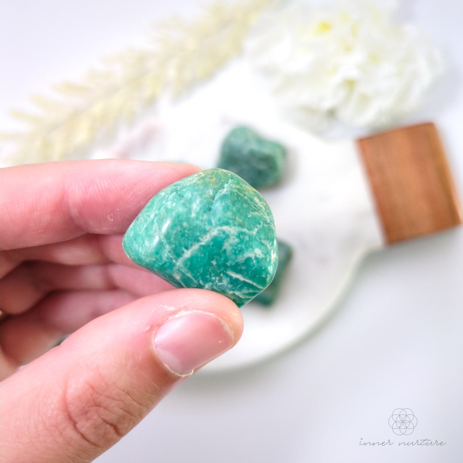 Amazonite Tumble - Inner Nurture | Crystal Shop Australia 