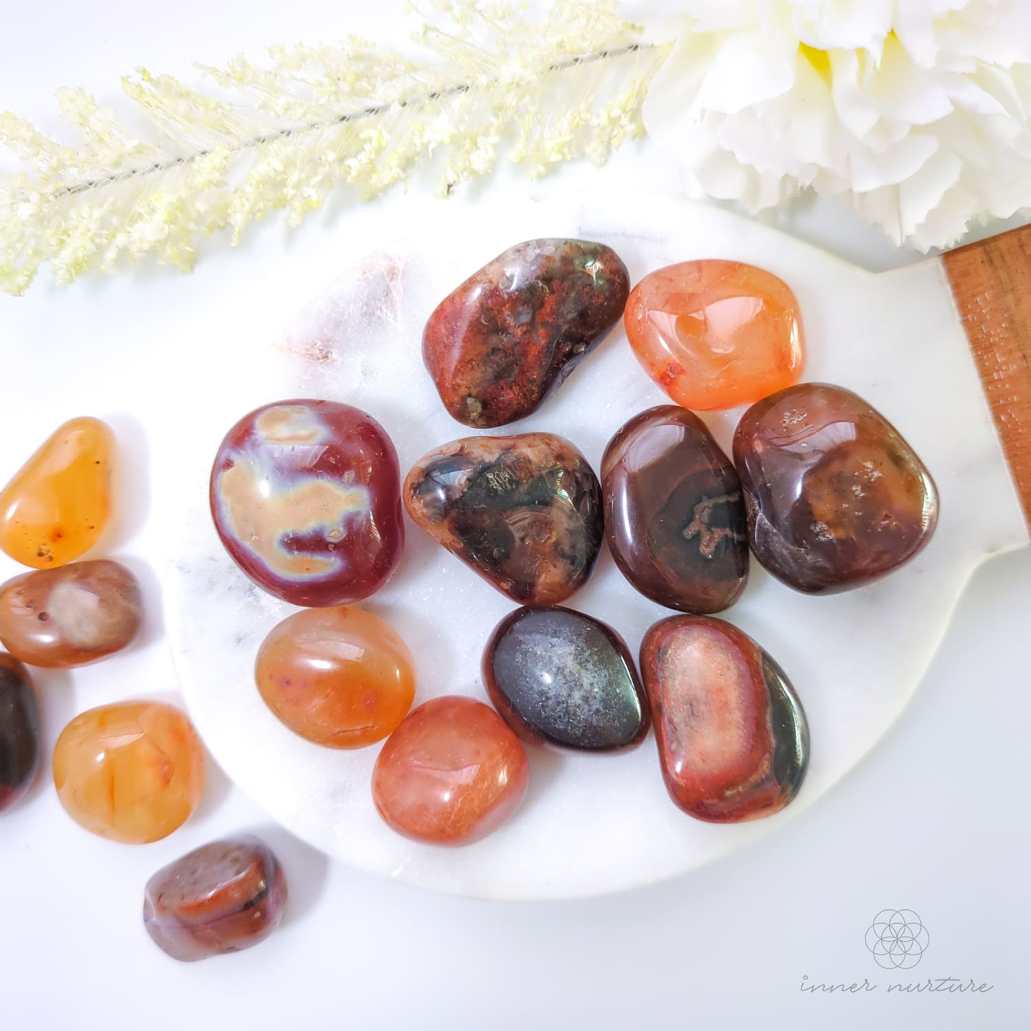 Carnelian Tumble - Inner Nurture | Crystal Shop Australia 