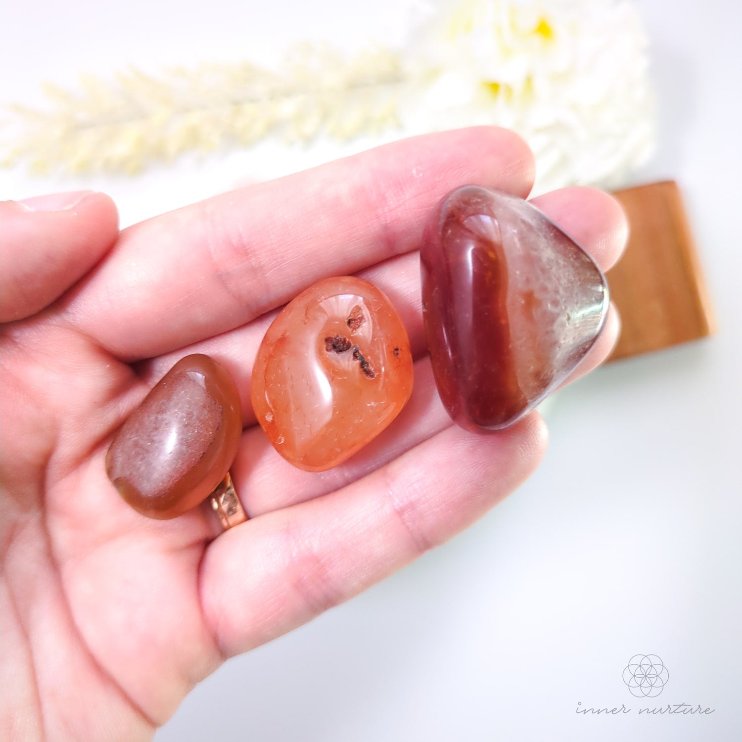 Carnelian Tumble - Inner Nurture | Crystal Shop Australia 