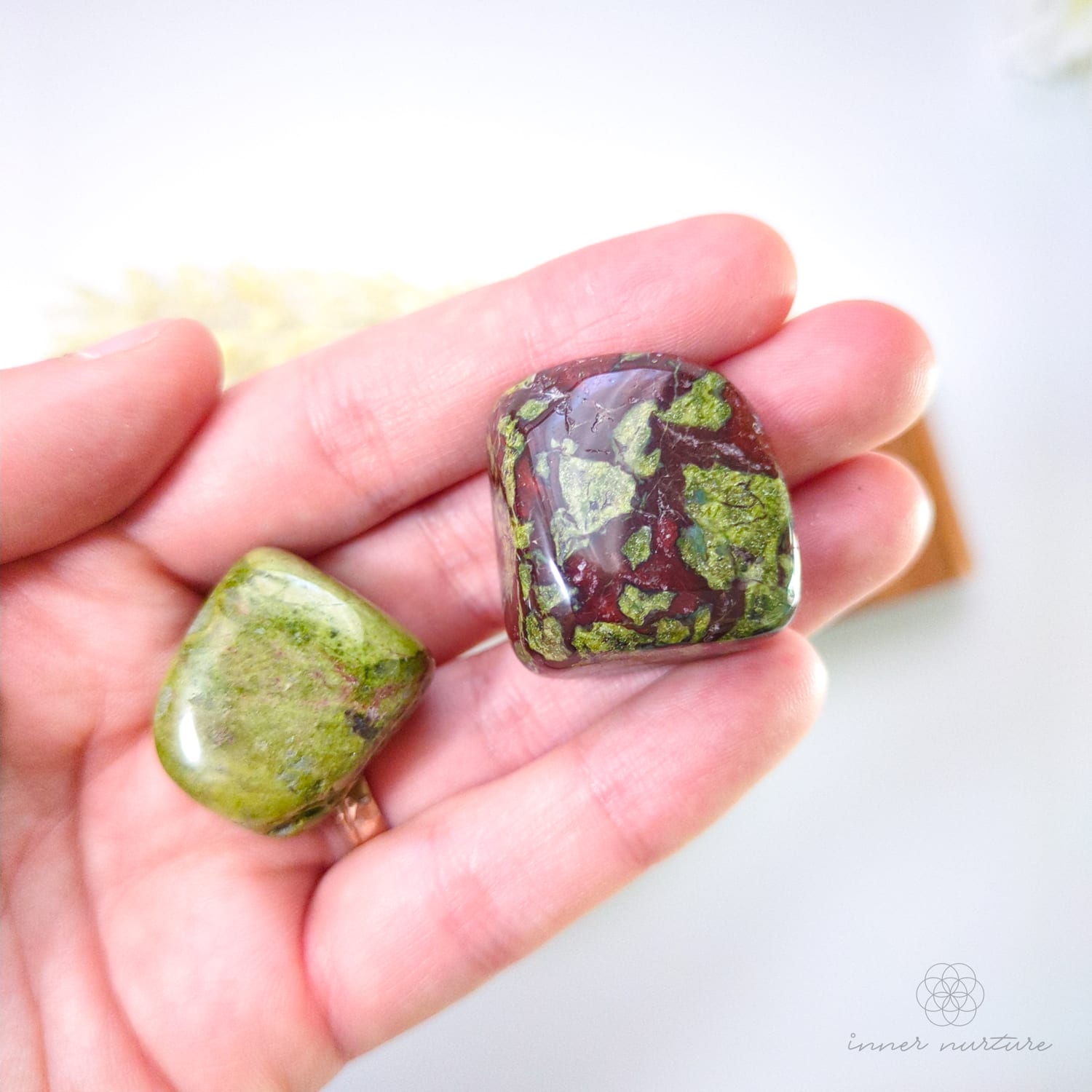 Dragon's Blood Jasper Tumble - Inner Nurture | Crystal Shop Australia 