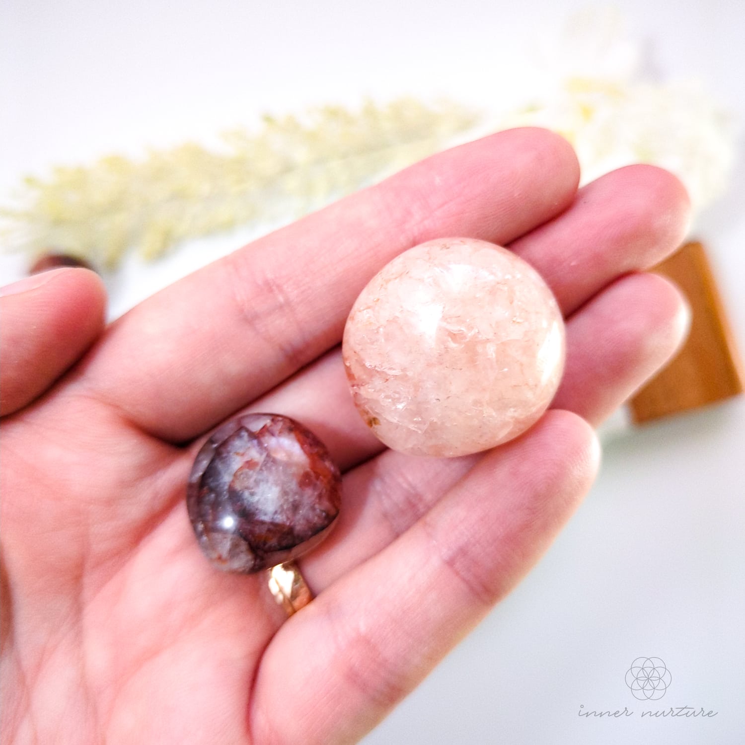 Fire Quartz Tumble (Hematoid Quartz) - Crystal Shop Online Australia | Inner Nurture 