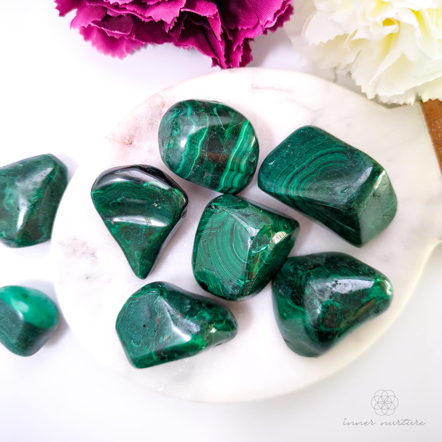 Malachite Tumble - Inner Nurture | Crystal Shop Australia 