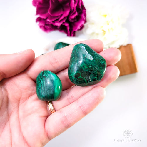 Malachite Tumble - Inner Nurture | Crystal Shop Australia 