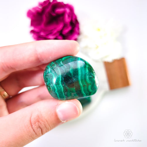 Malachite Tumble - Inner Nurture | Crystal Shop Australia 