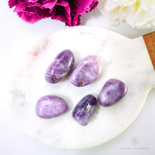 Lepidolite Tumble - Inner Nurture | Crystal Shop Australia 