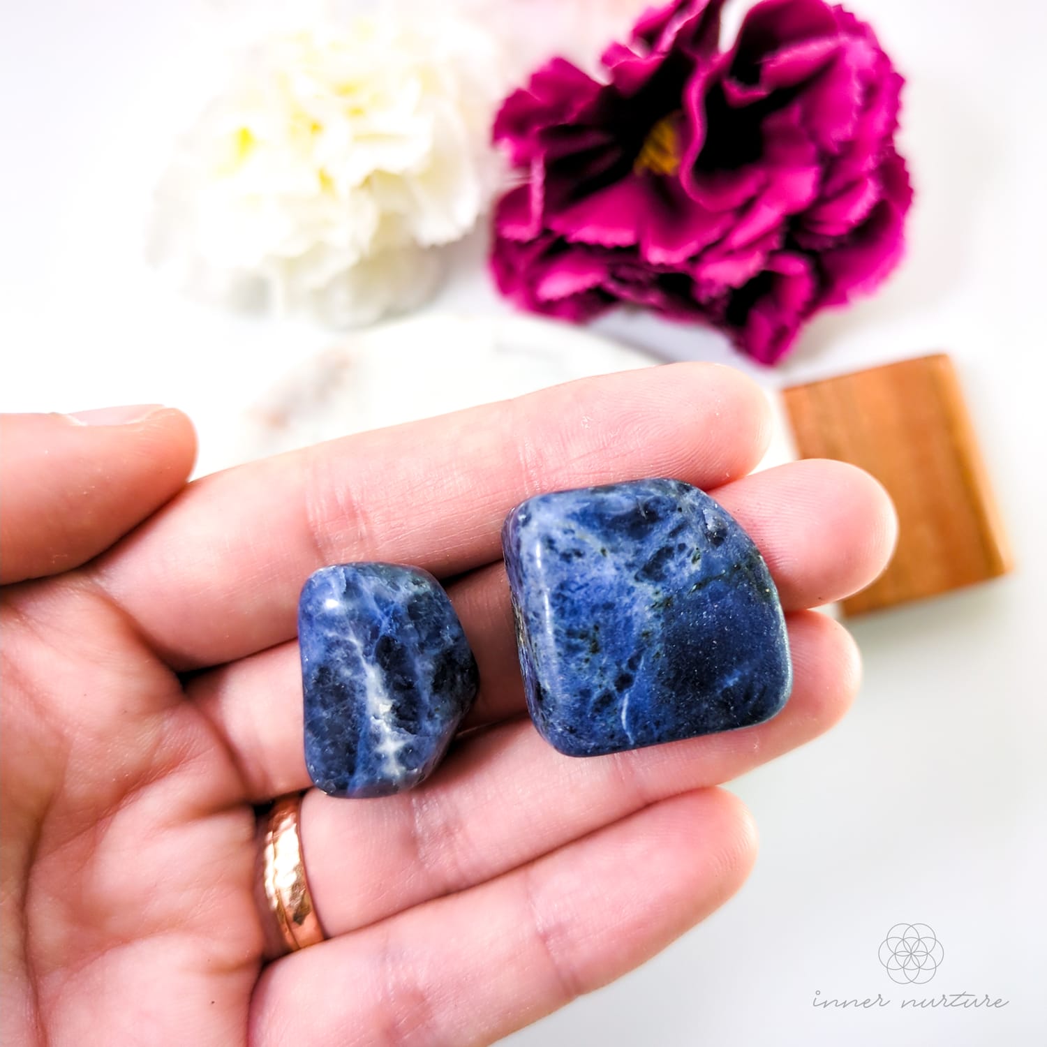Sodalite Tumble - Inner Nurture | Crystal Shop Australia 