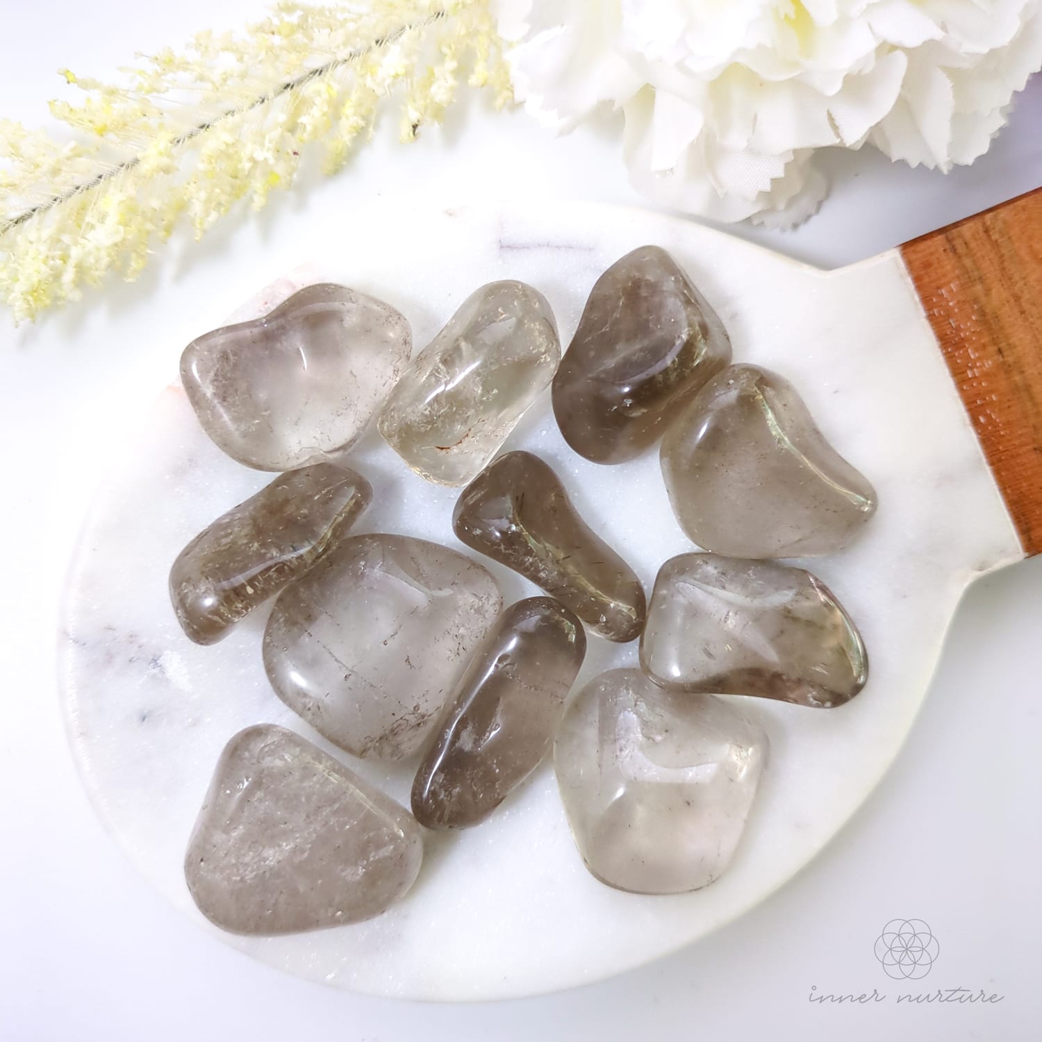 Smoky Quartz Tumble - Inner Nurture | Crystal Shop Australia 