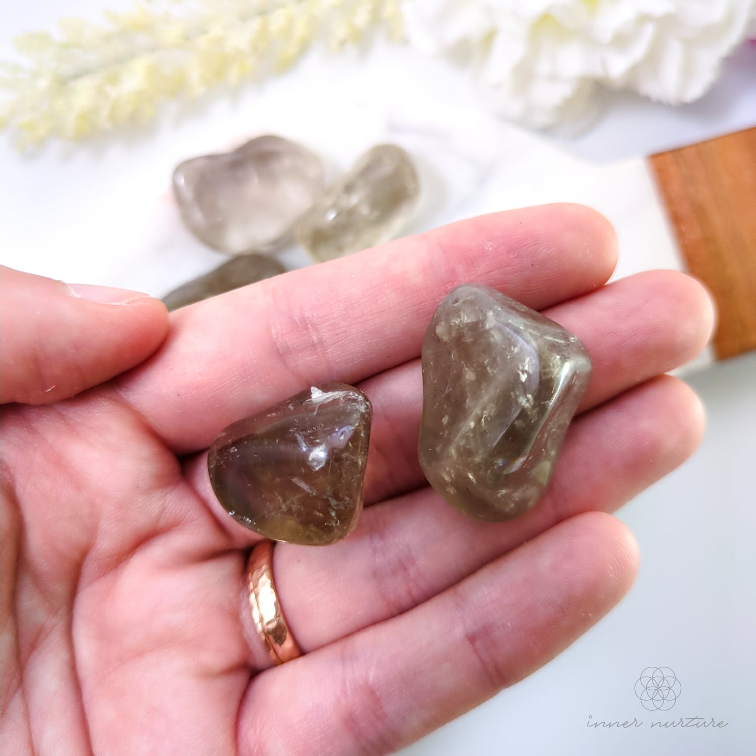Smoky Quartz Tumble - Inner Nurture | Crystal Shop Australia 