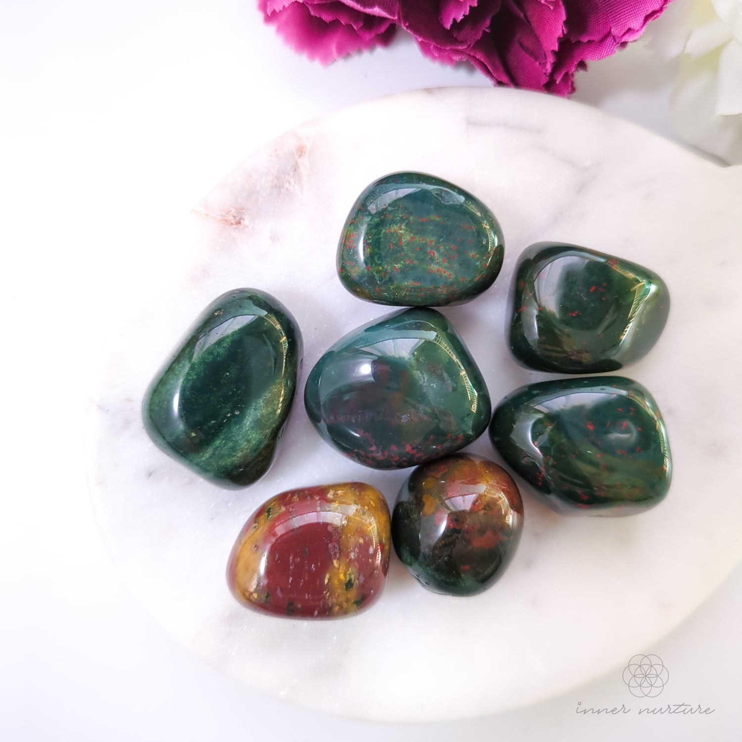Bloodstone Tumble - Inner Nurture | Crystal Shop Australia 